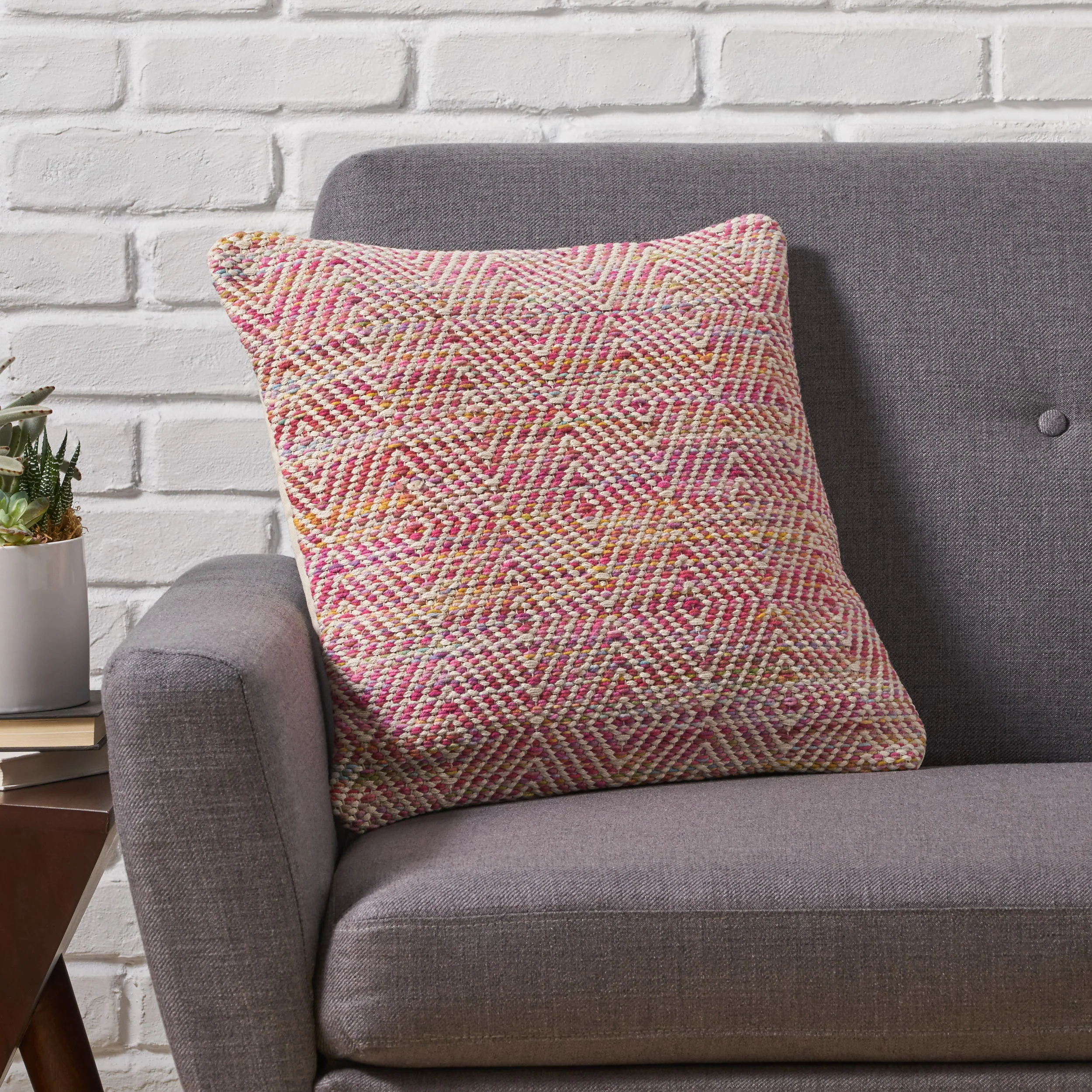 Kristal Boho Cotton Pillow Cover - furnishings