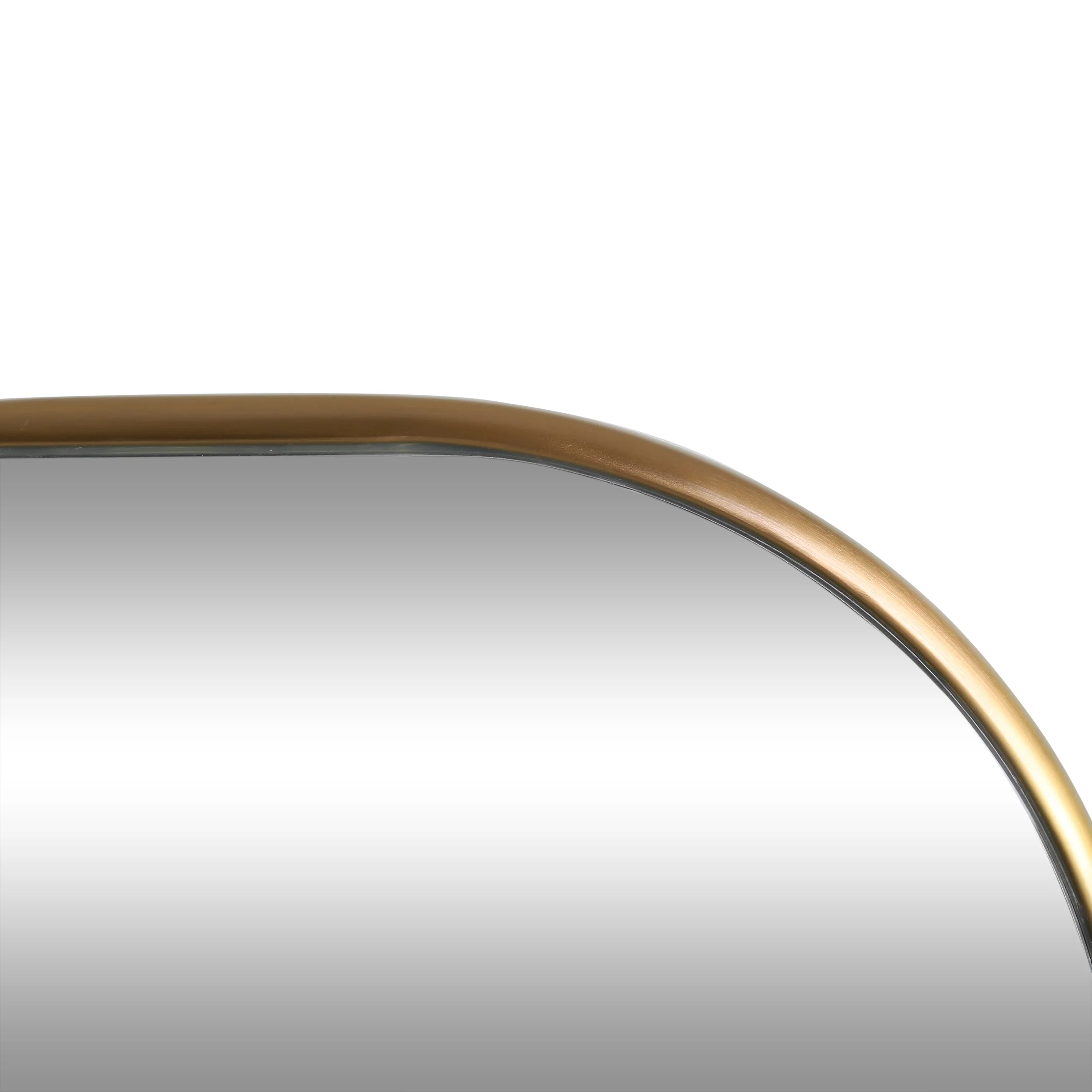 Autry Contemporary Rounded Rectangular Leaner Mirror - furnishings