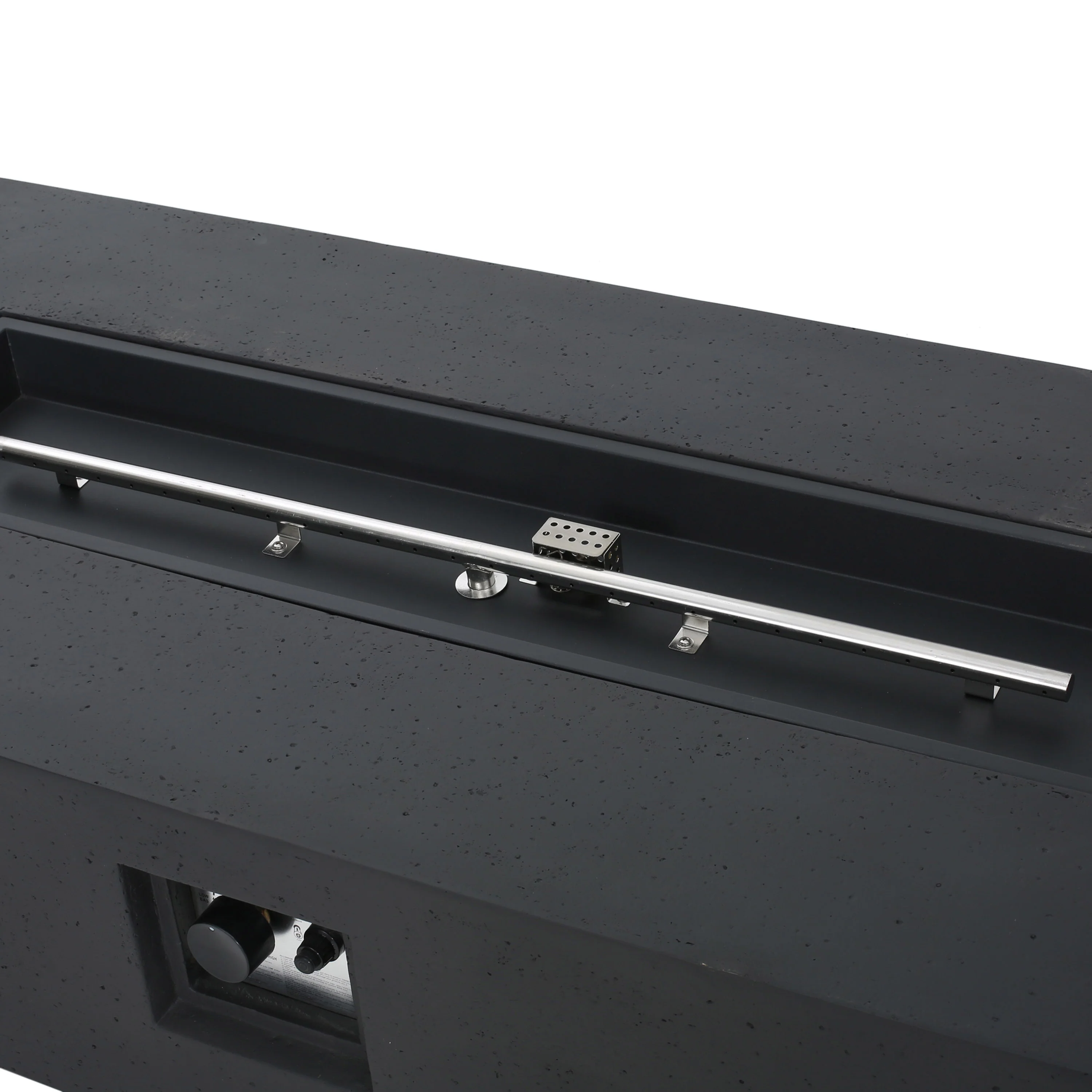Jaxon Outdoor 50,000 BTU Rectangular Fire Table with Tank Holder - furnishings