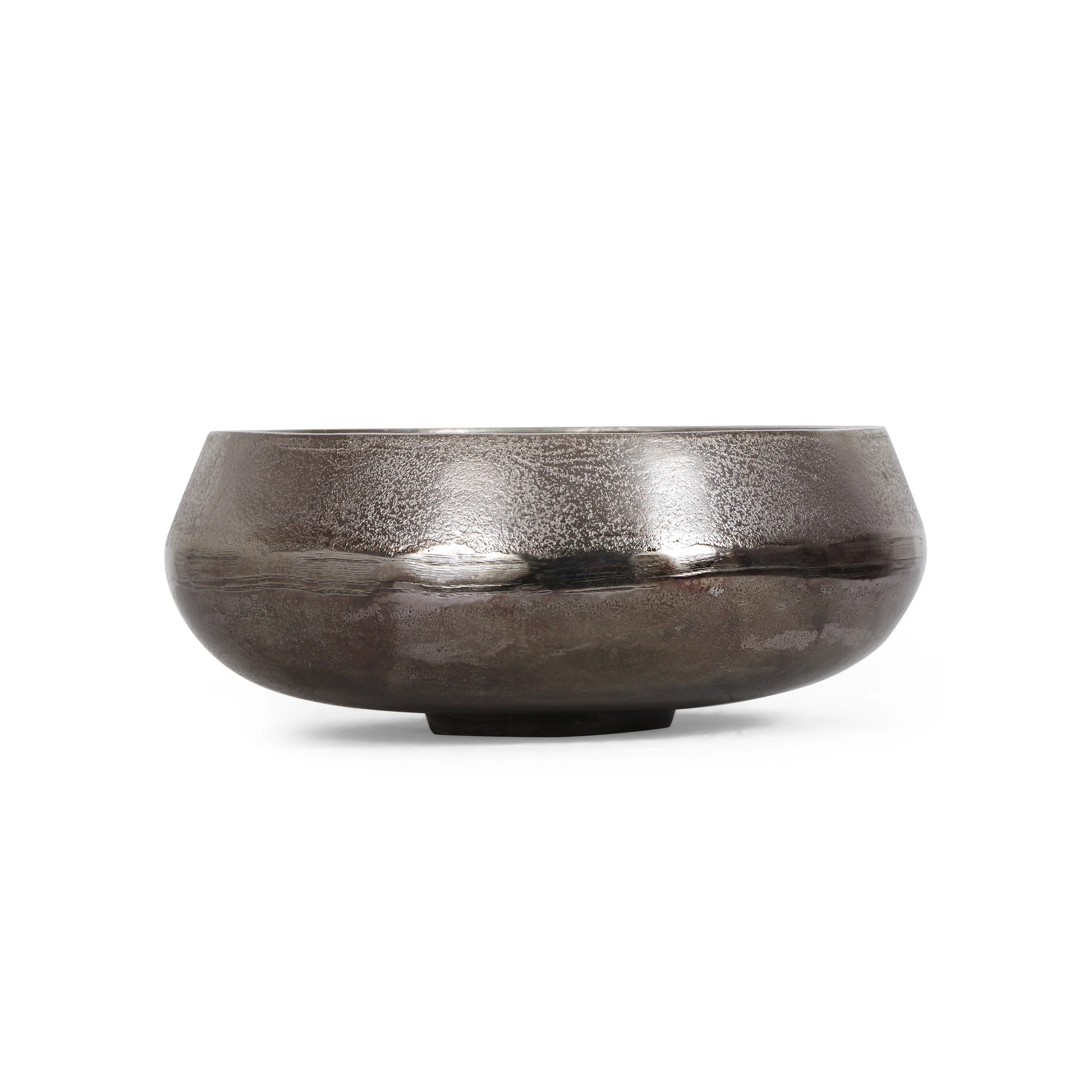Seavey Handmade Aluminum Tabletop Planter, Silver - furnishings