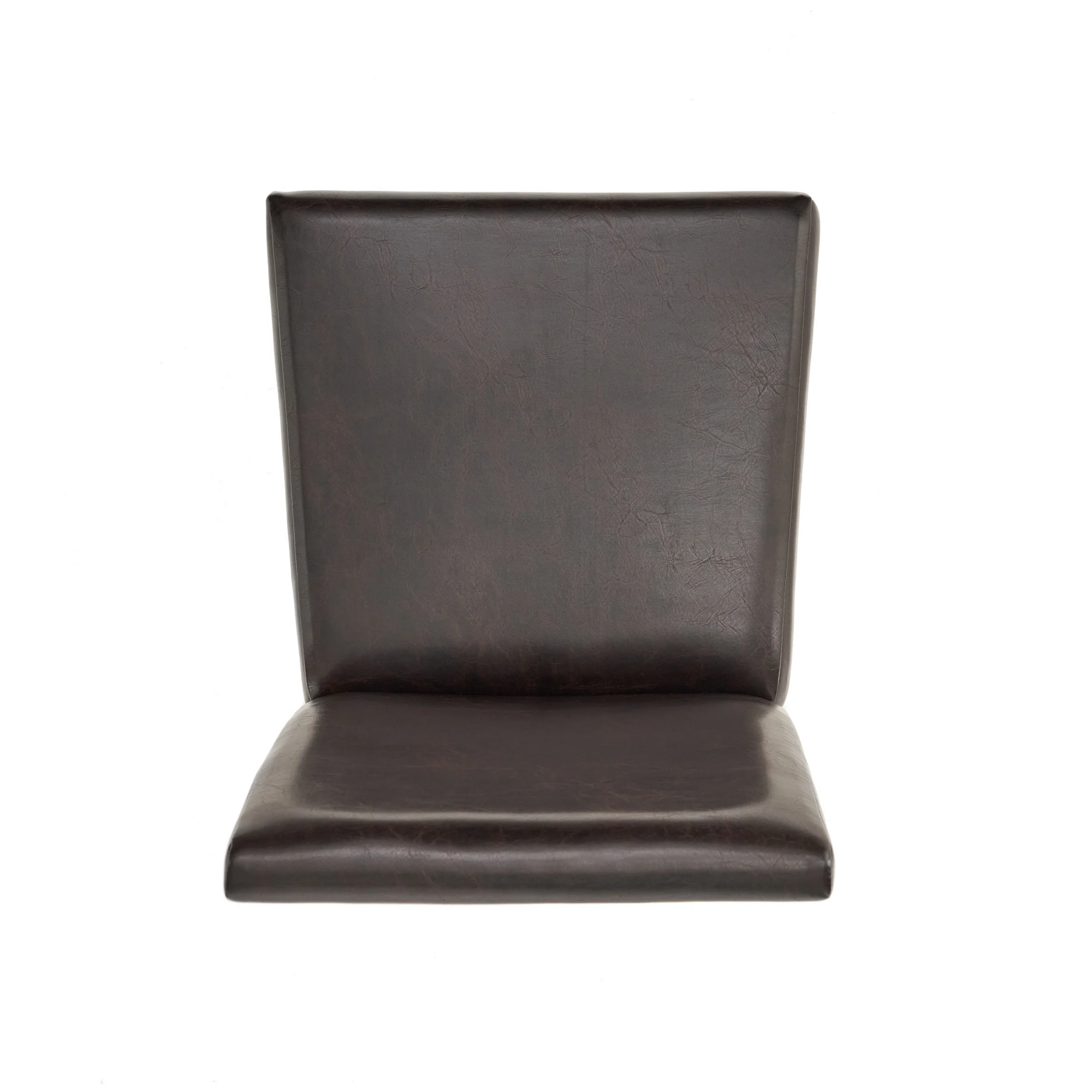 Esteban Brown Leather Parson Dining Chairs (Set of 2) - furnishings