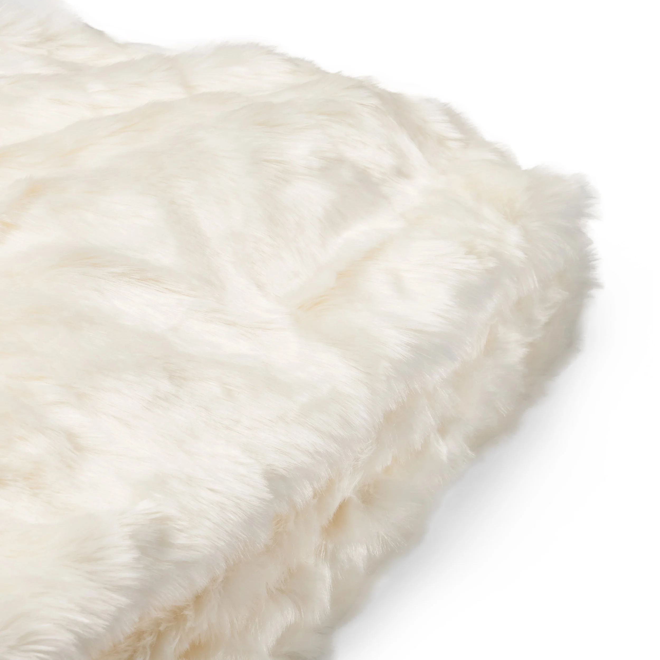 Amori Modern 3 Foot Faux Fur Bean Bag (Cover Only) - furnishings