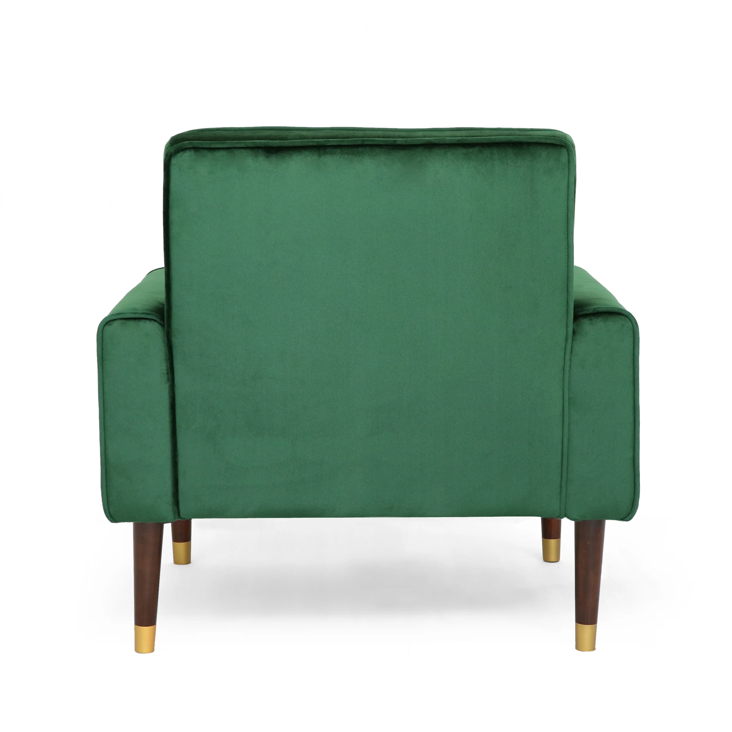 Betsy Velvet Armchair, Modern Glam, Button-Tufted, Waffle Stitching - furnishings
