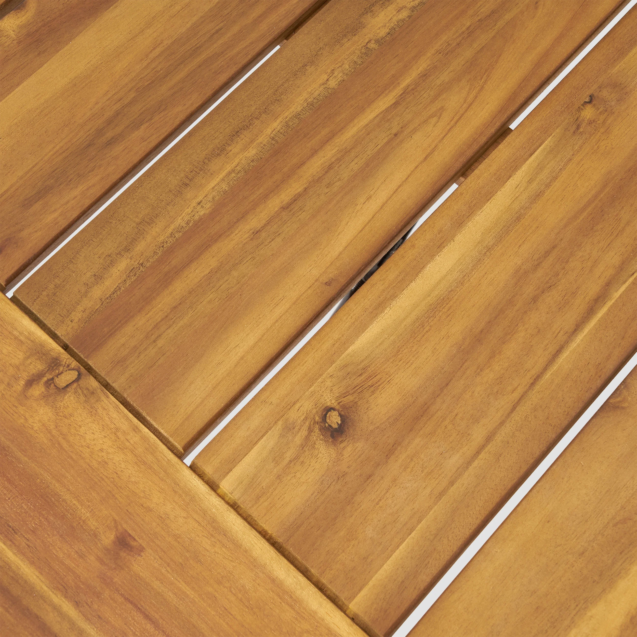 Easter Outdoor Acacia Wood Coffee Table, Teak - furnishings