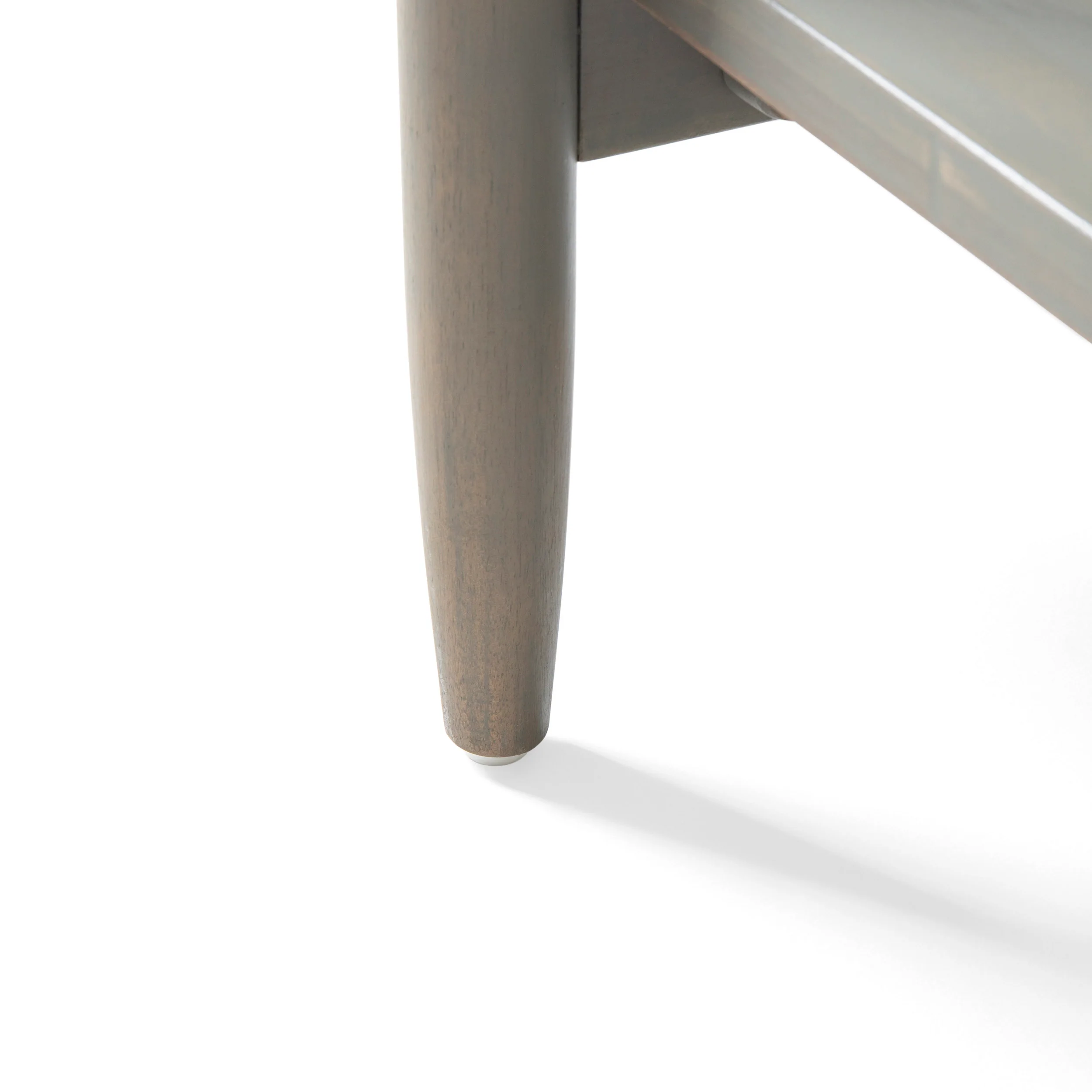 Janitza Acacia Wood Coffee Table with Tempered Glass Top - furnishings
