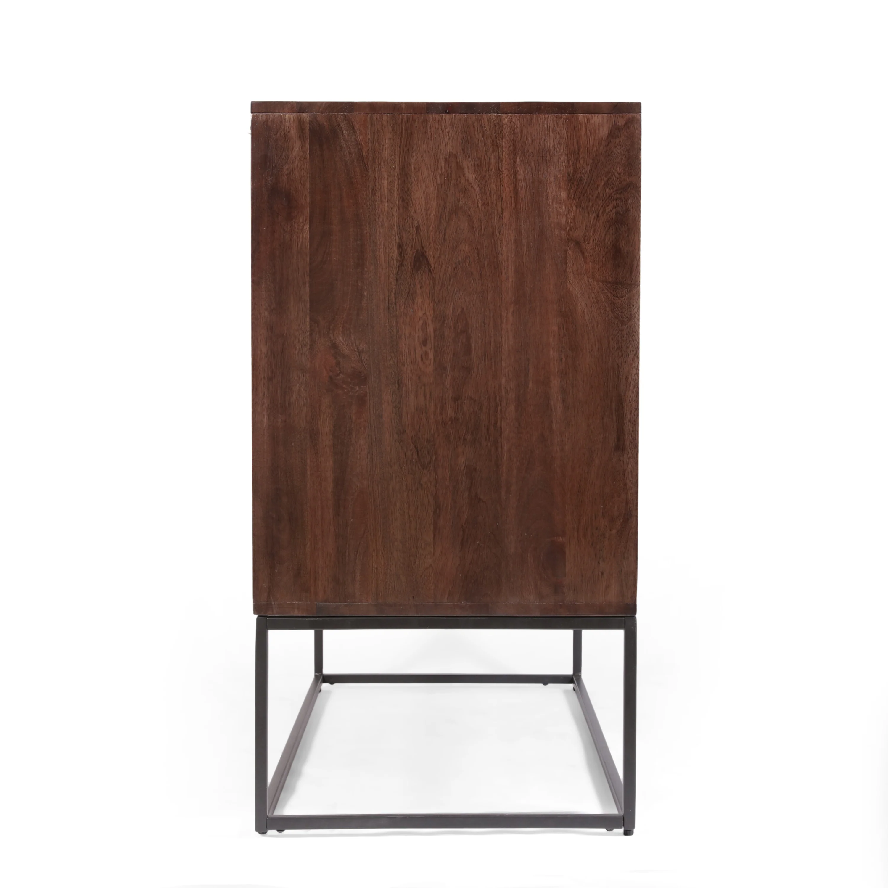 Upson Handcrafted Boho Mango Wood 2 Door Sideboard - furnishings