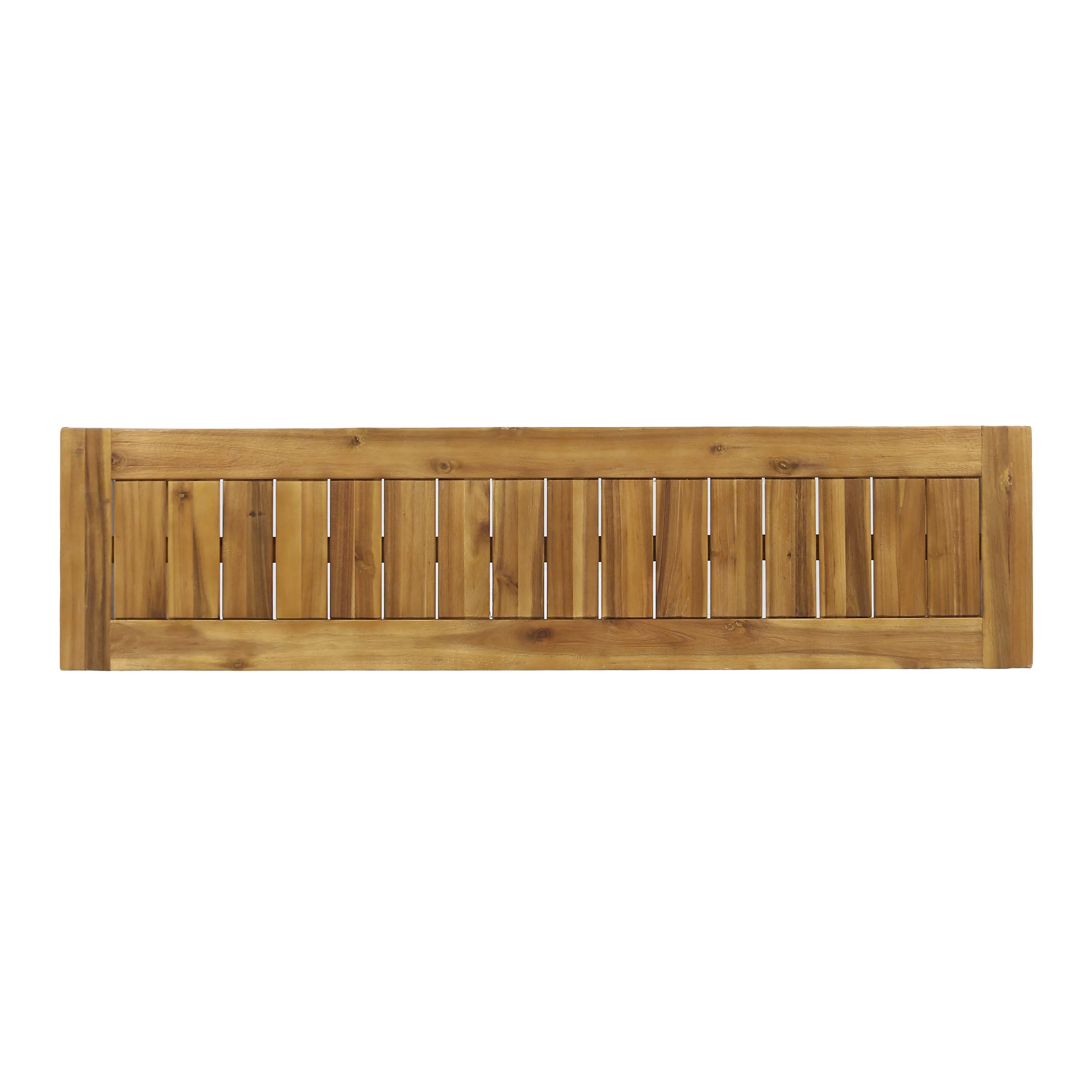 Kemp Outdoor Acacia Wood Bench - furnishings