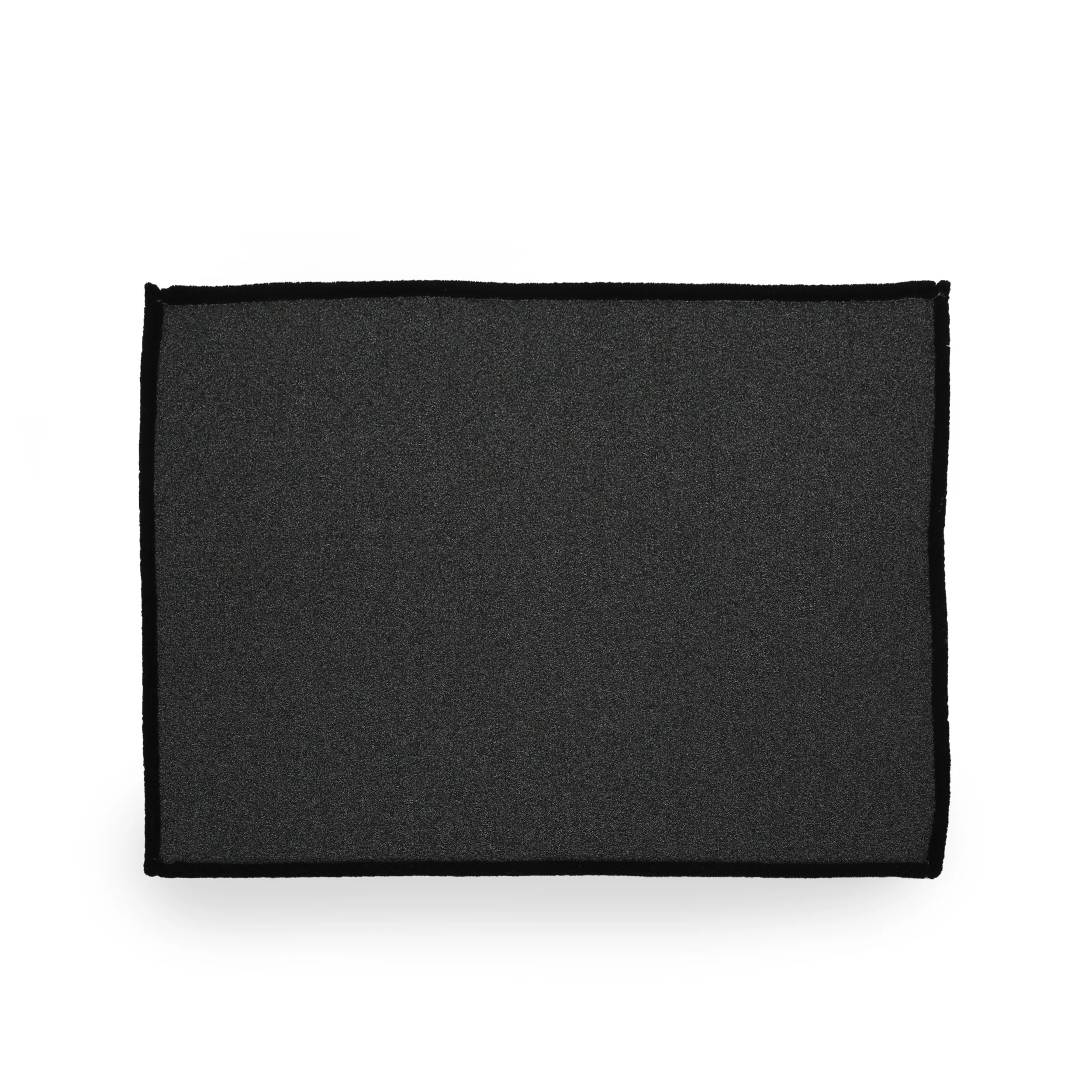 Fern Modern Yarn Throw Blanket, Black - furnishings