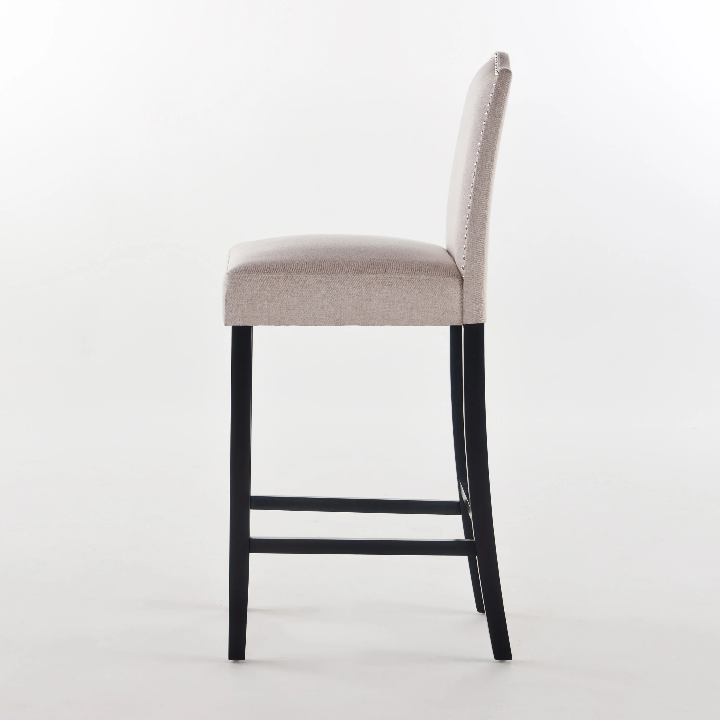 Kainu Wheat Fabric Barstools, Set of 2 - furnishings