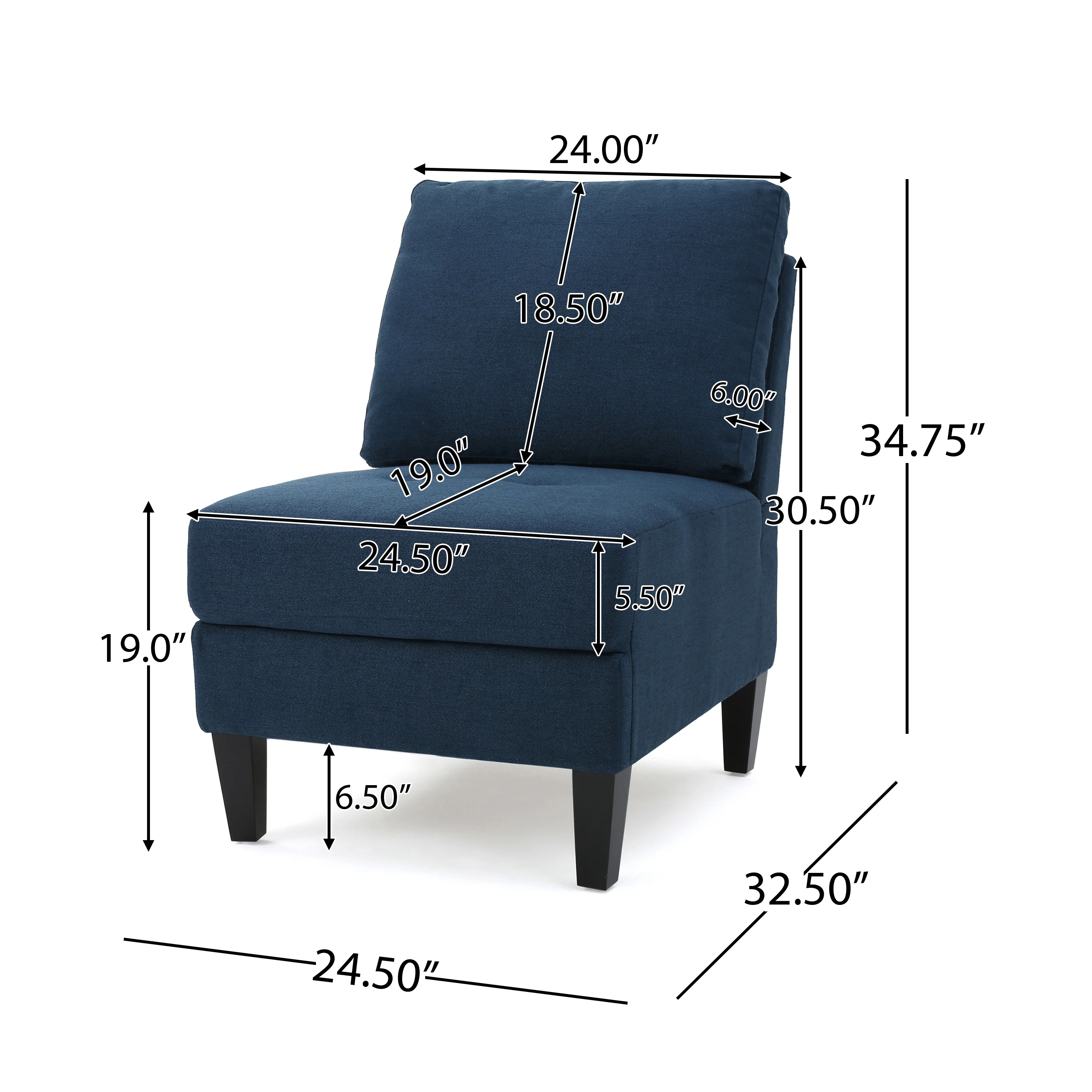 Bridger Fabric Sectional Couch - furnishings