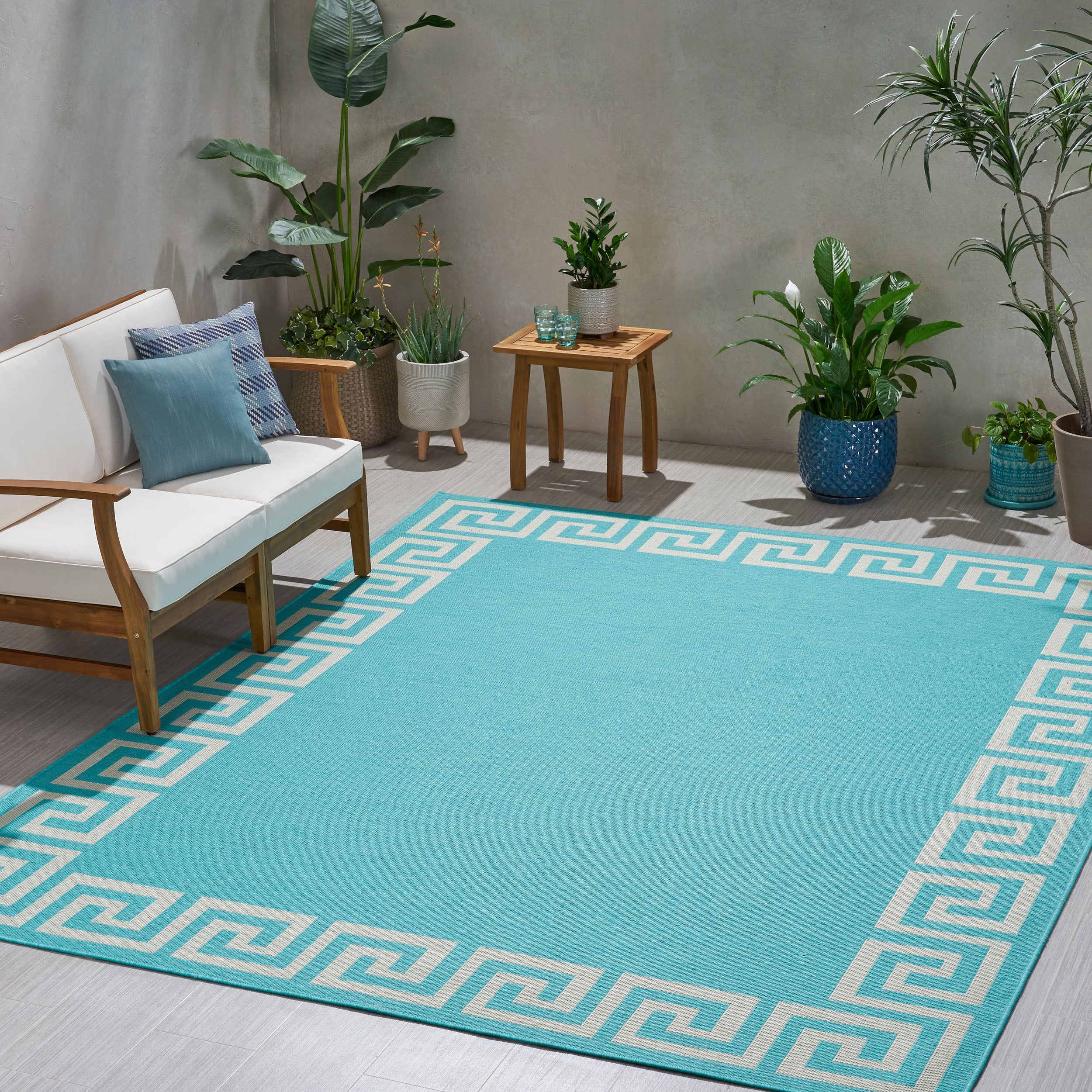 Micael Outdoor Area Rug - furnishings