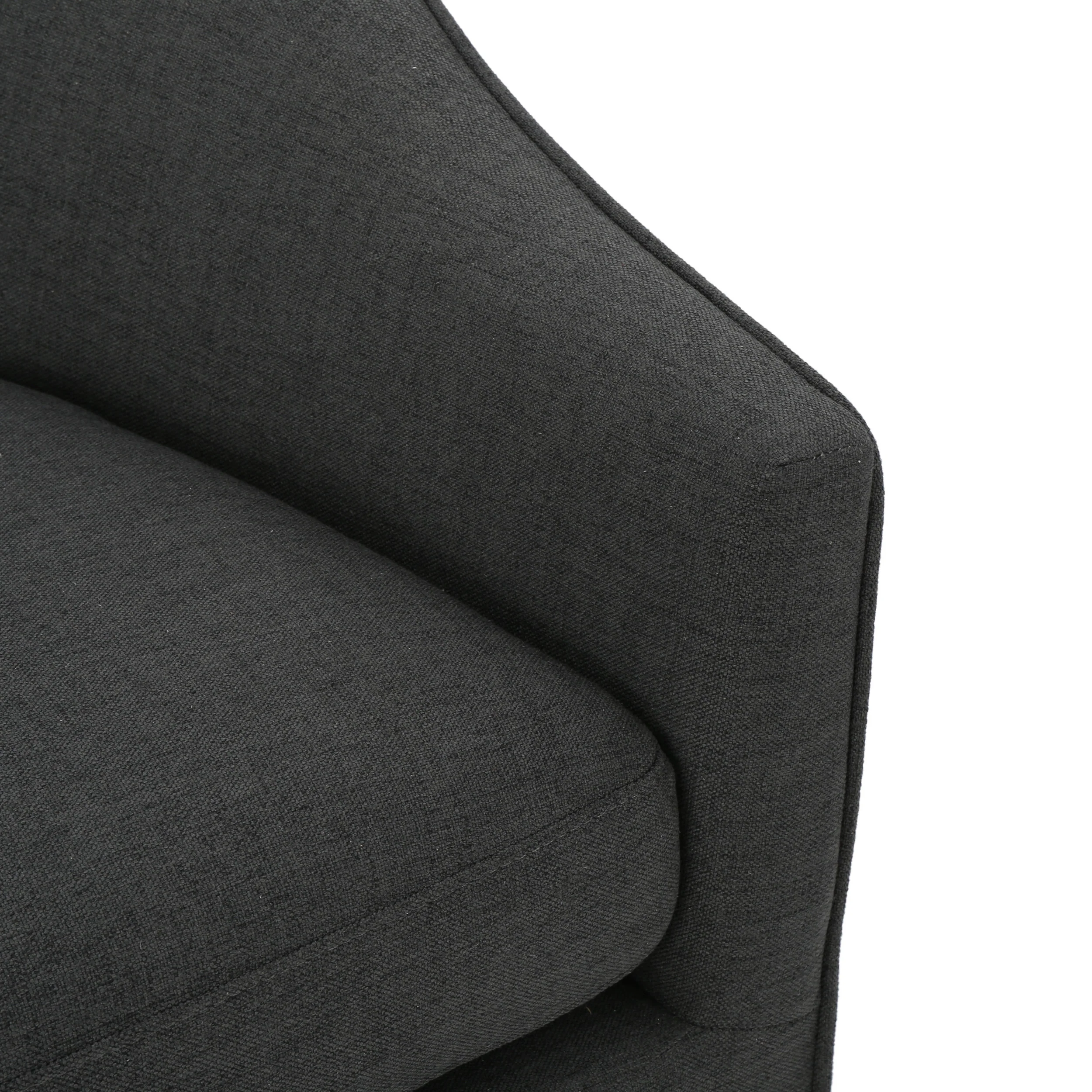 Isolde Modern Petite Loveseat Settee (Fabric or PU Leather) - furnishings