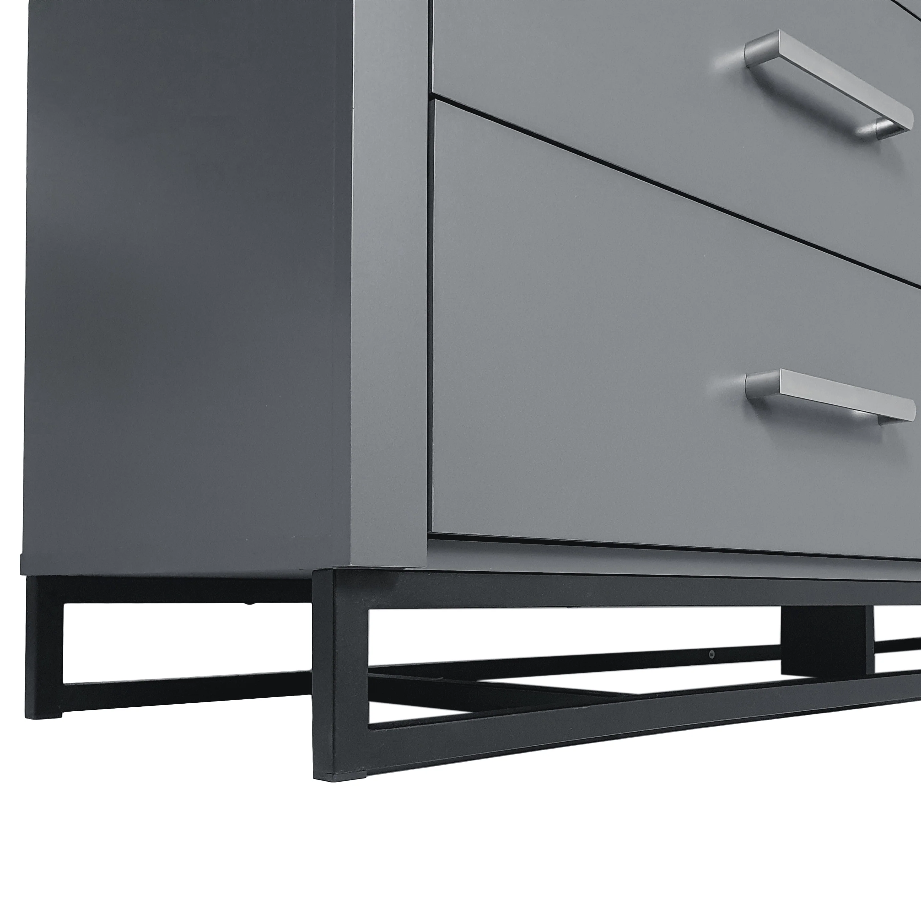 Borah Contemporary Faux Wood 6 Drawer Double Dresser - furnishings