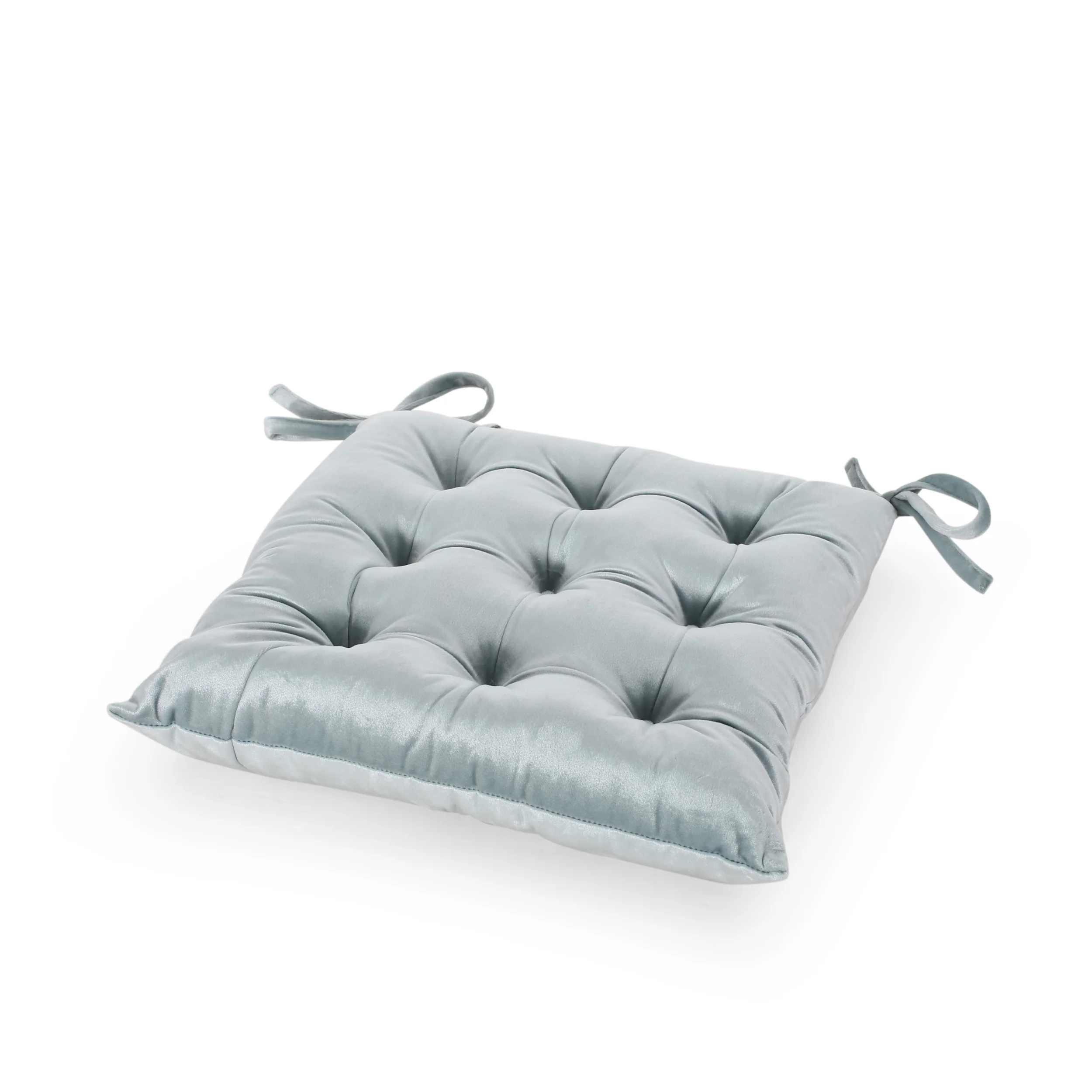 Asma Tufted Velvet Dining Chair Cushion Pads (Set of 4) - furnishings
