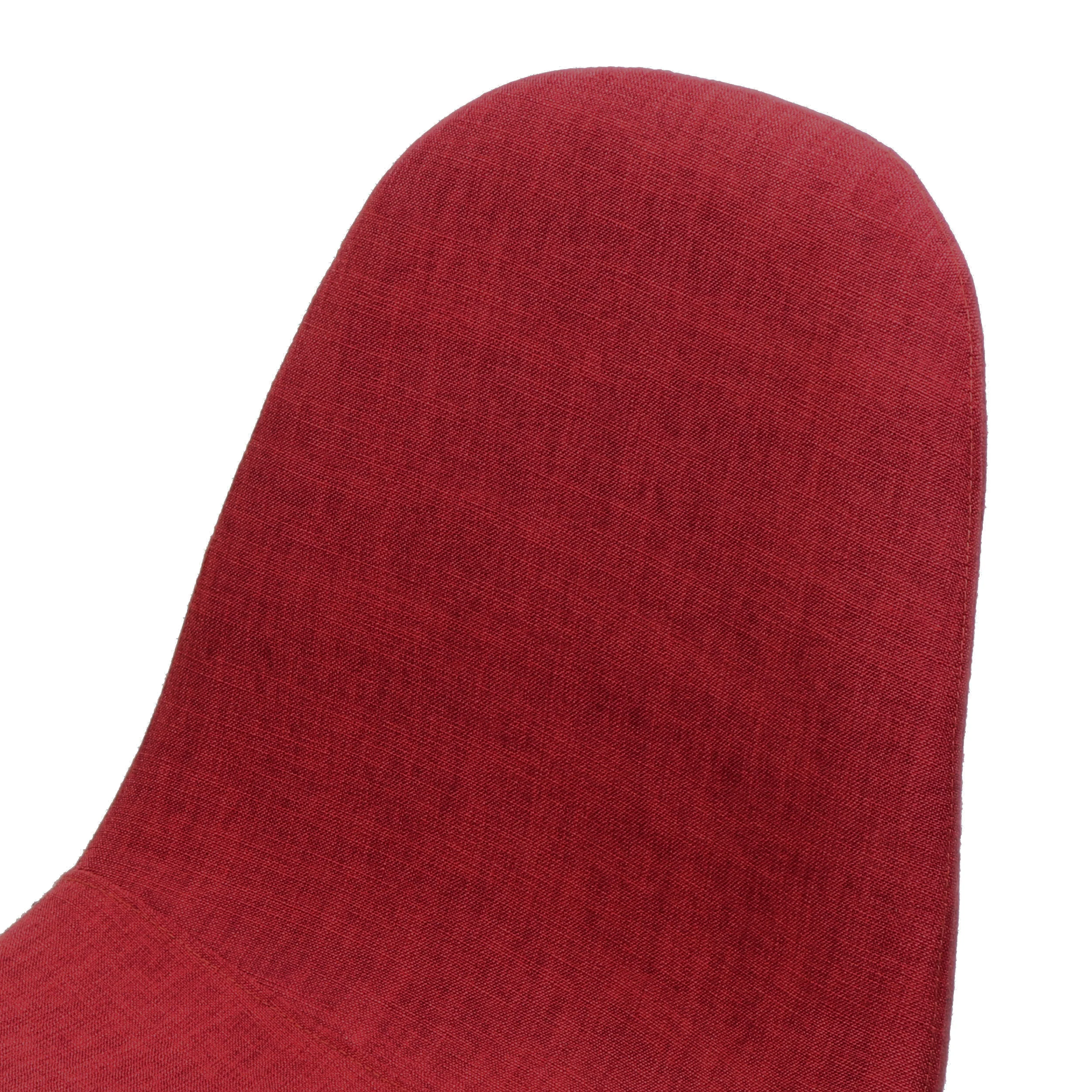 Sherdan Mid Century Fabric Dining Chairs with Wood Finished Legs - Set of 2 - furnishings