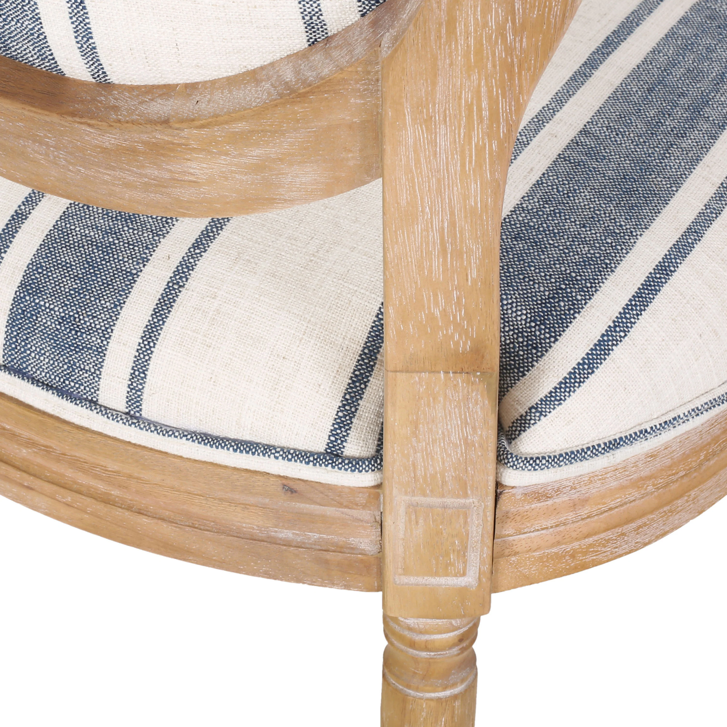 Lariya French Country Fabric Dining Chairs - furnishings