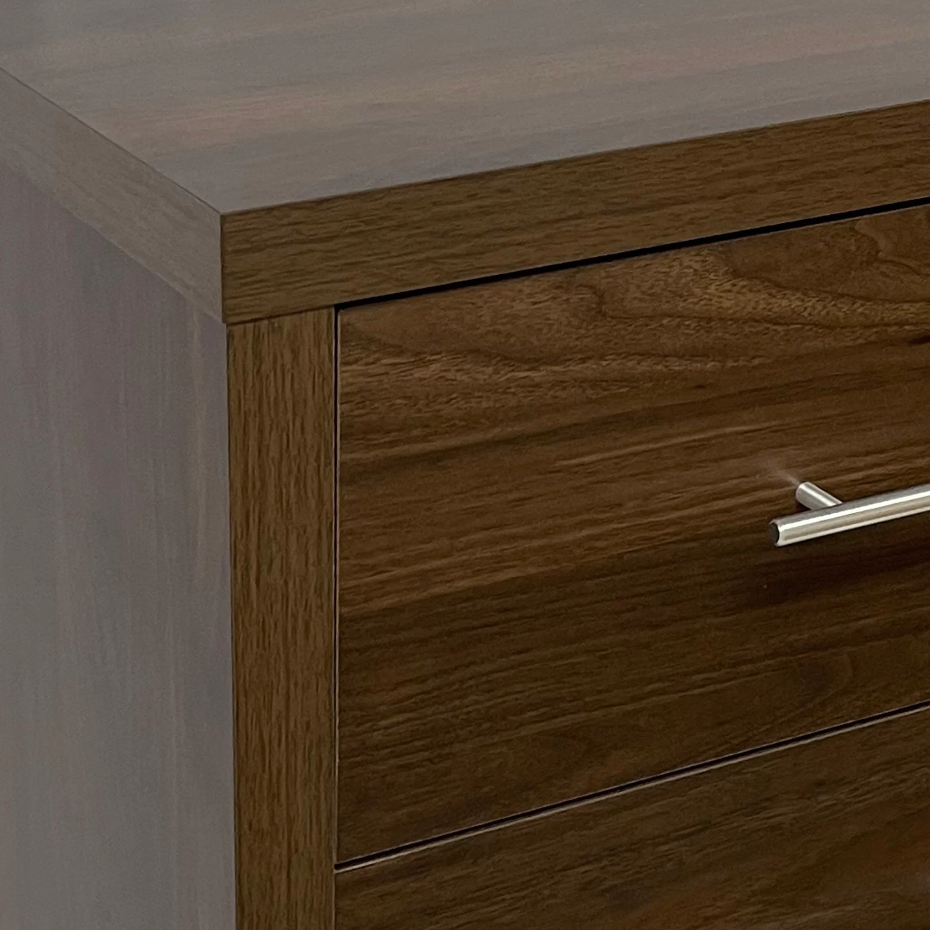 Marlette Modern 3 Piece 5 Drawer Dresser and Nightstand Bedroom Set - furnishings
