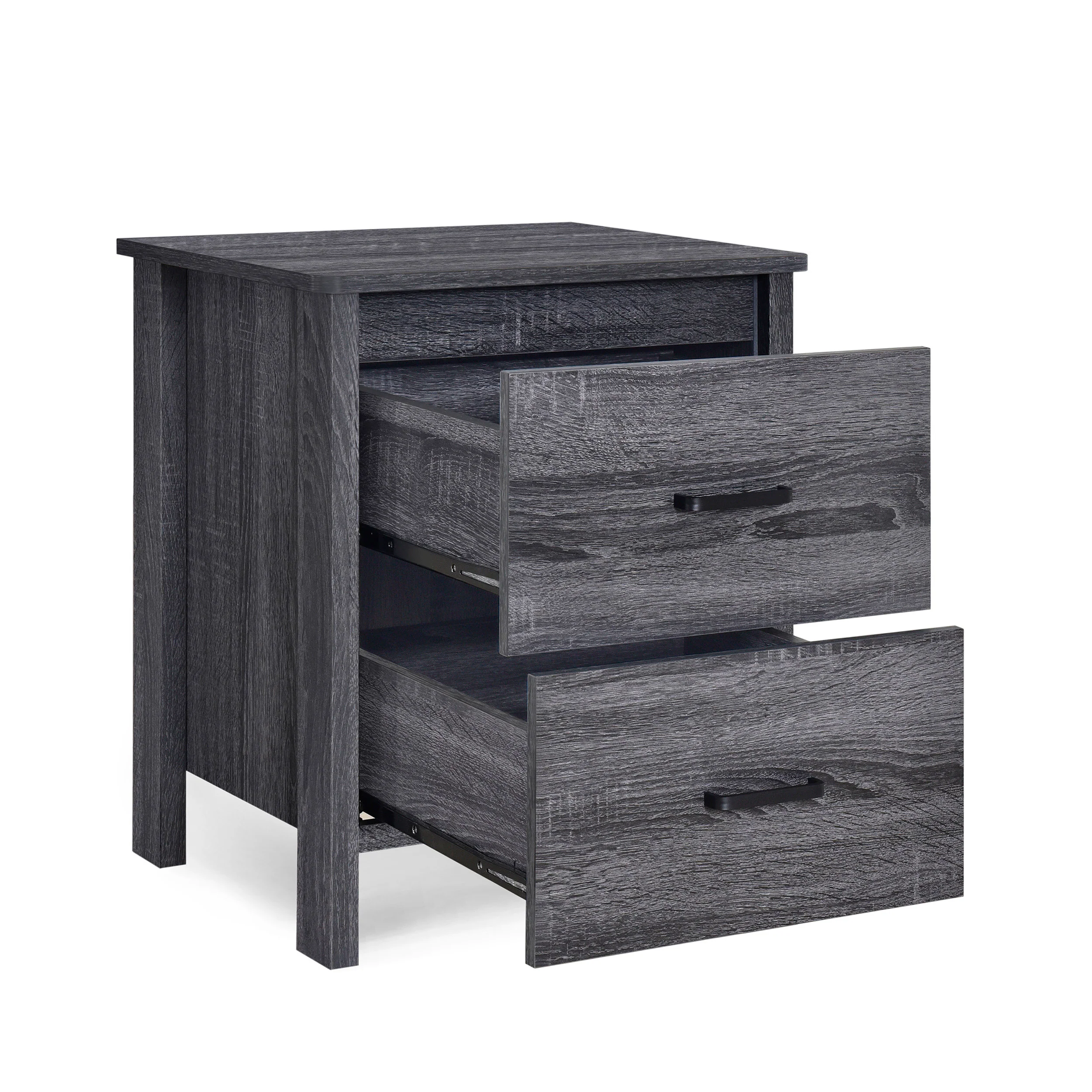 Titeca Contemporary 2 Drawer Nightstand - furnishings
