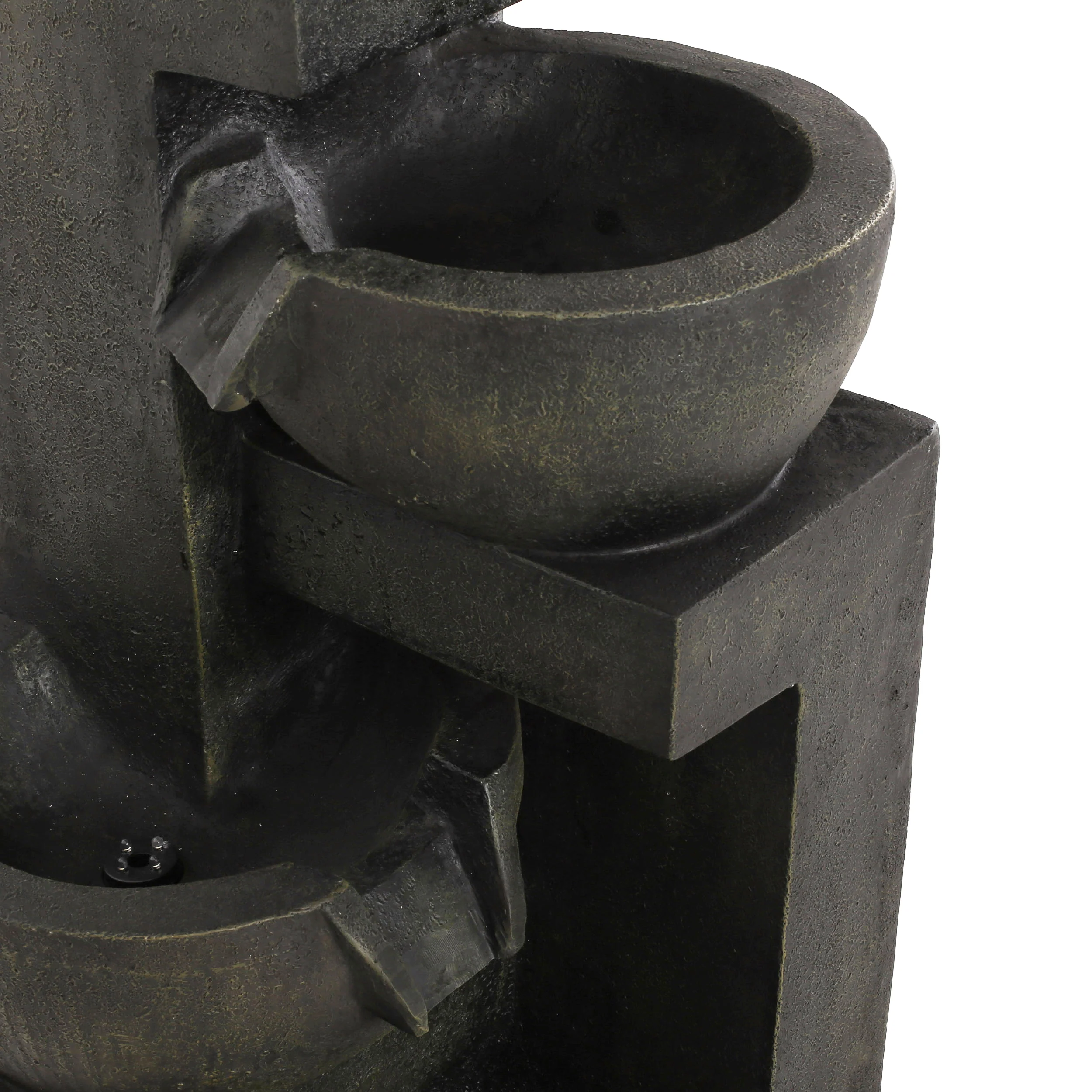 Clinch Ascot Outdoor Modern 3 Tier Fountain - furnishings