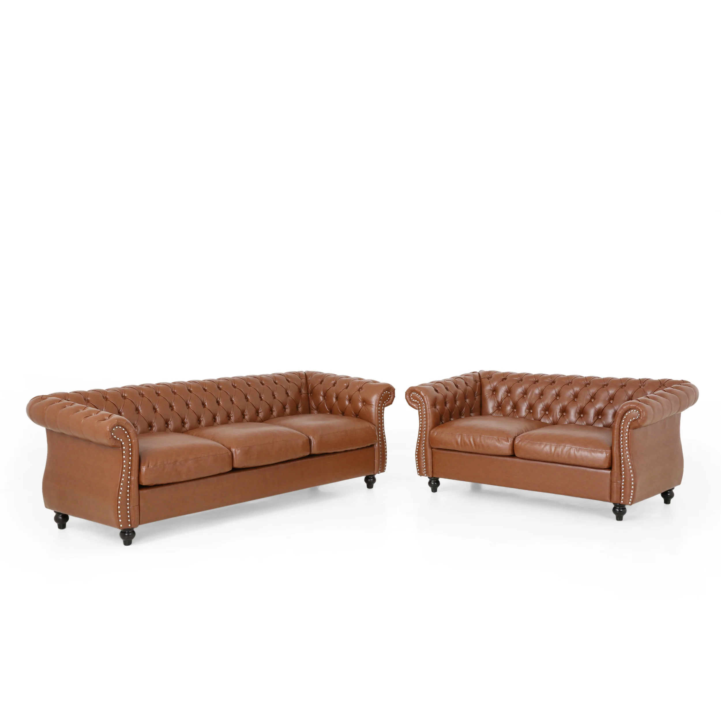 Madelena Traditional Chesterfield 2 Piece Living Room Set - furnishings