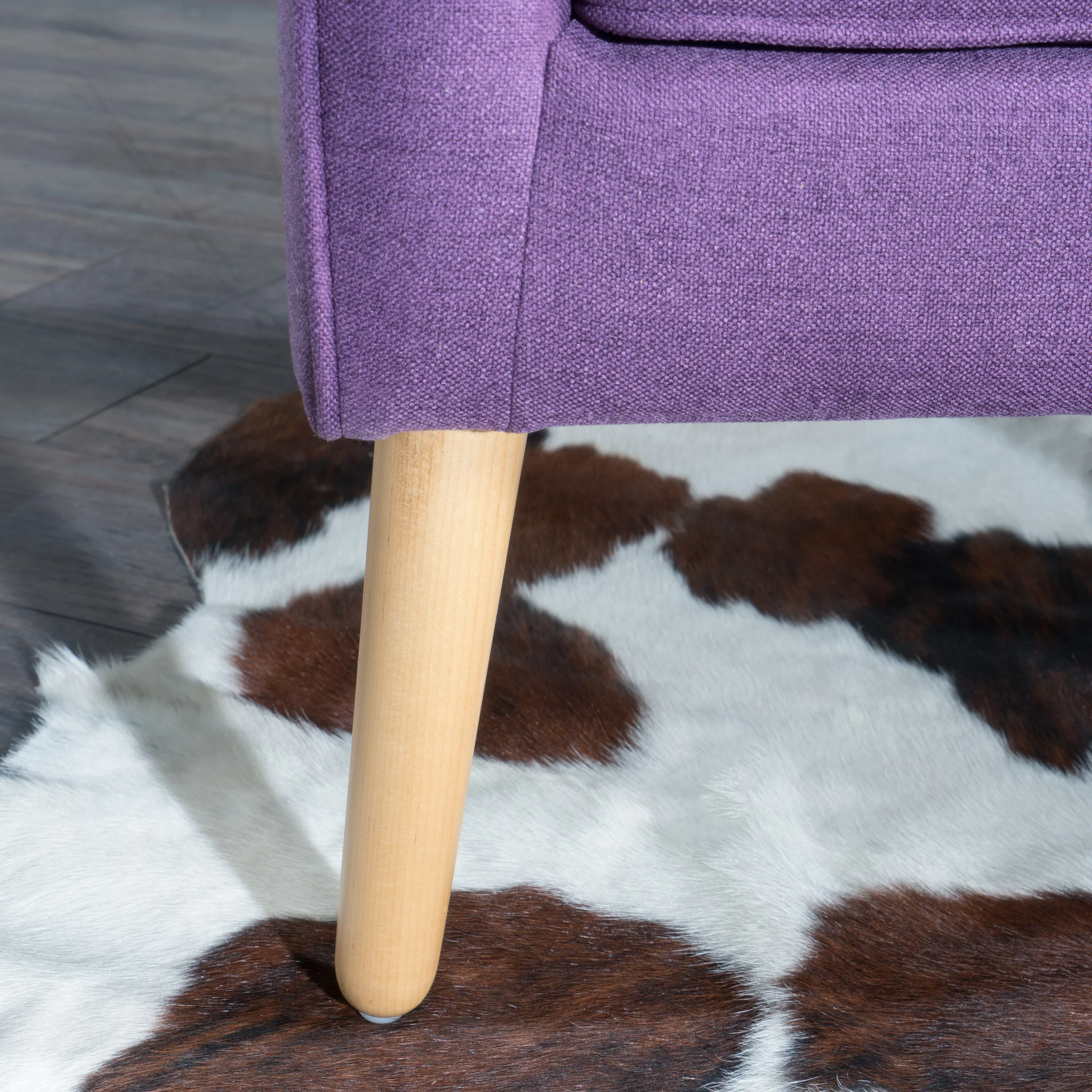 Fontinella Mid Century Tufted Back Fabric Arm Chair - furnishings