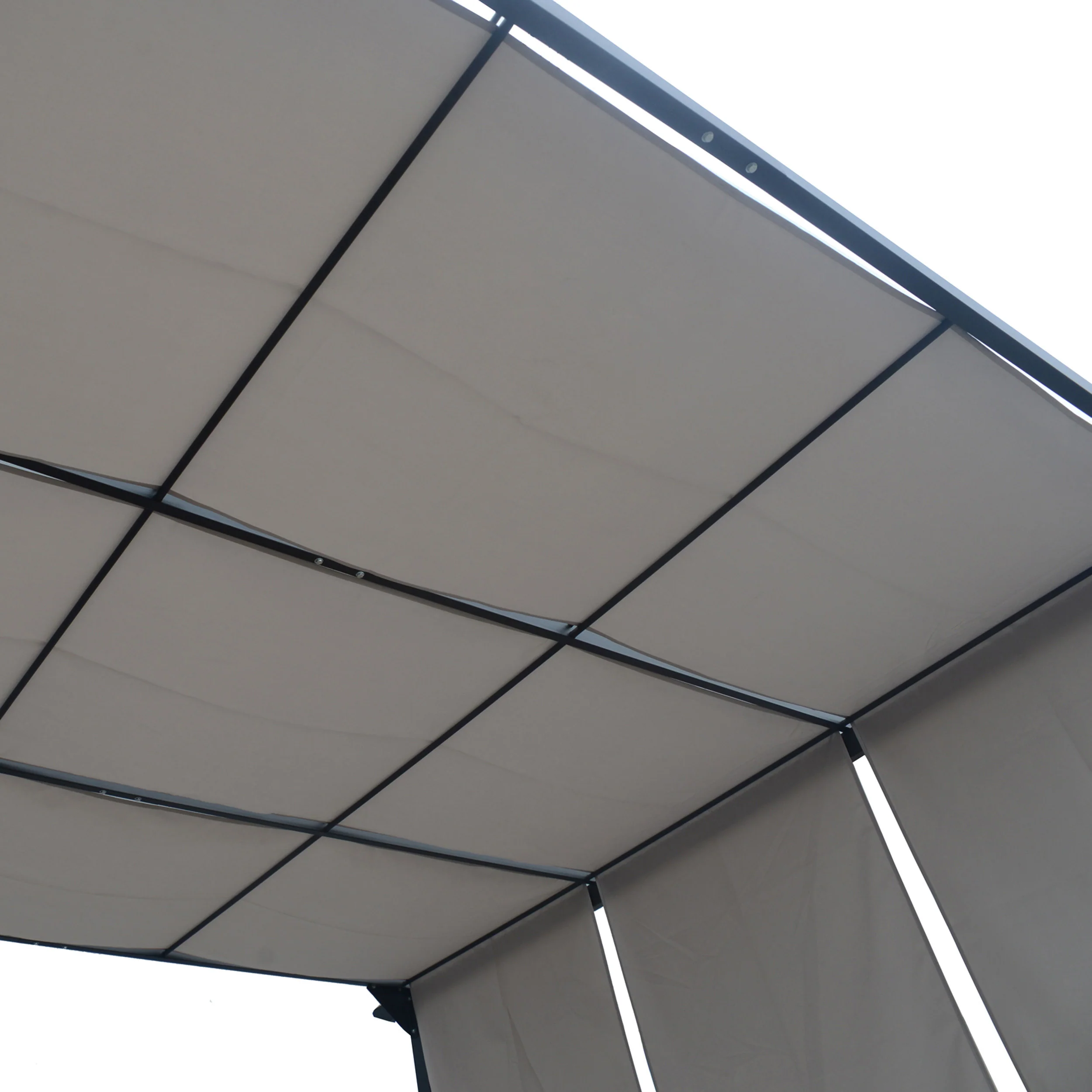 Dione Outdoor Modern 10 x 10 Foot Canopy - furnishings