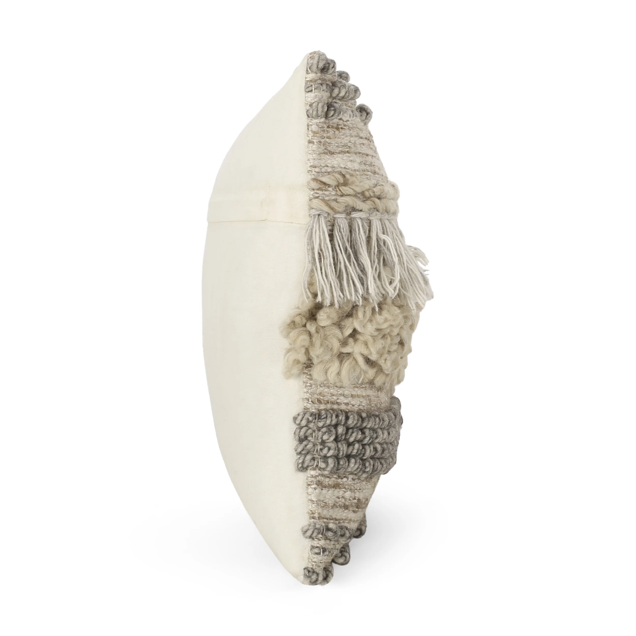 Aldric Hand-Loomed Boho Pillow Cover - furnishings