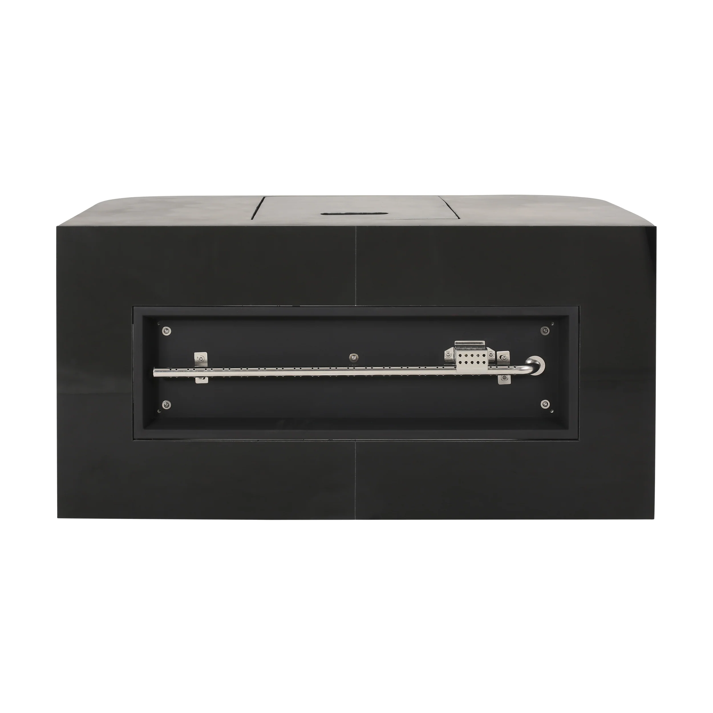 Laini Outdoor Modern 40-Inch Rectangular Fire Pit - furnishings