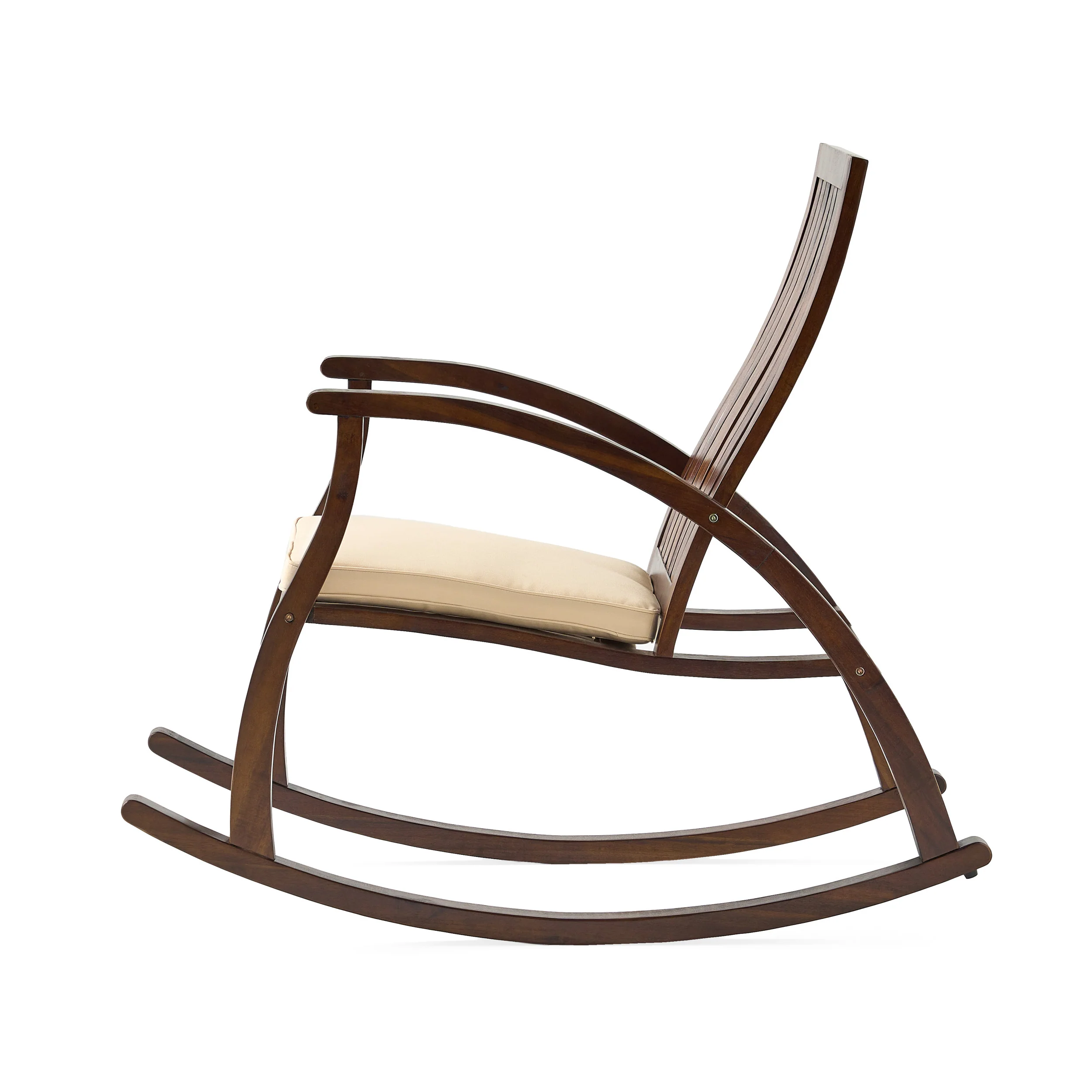 Worcester Brown Rocking Chair - furnishings