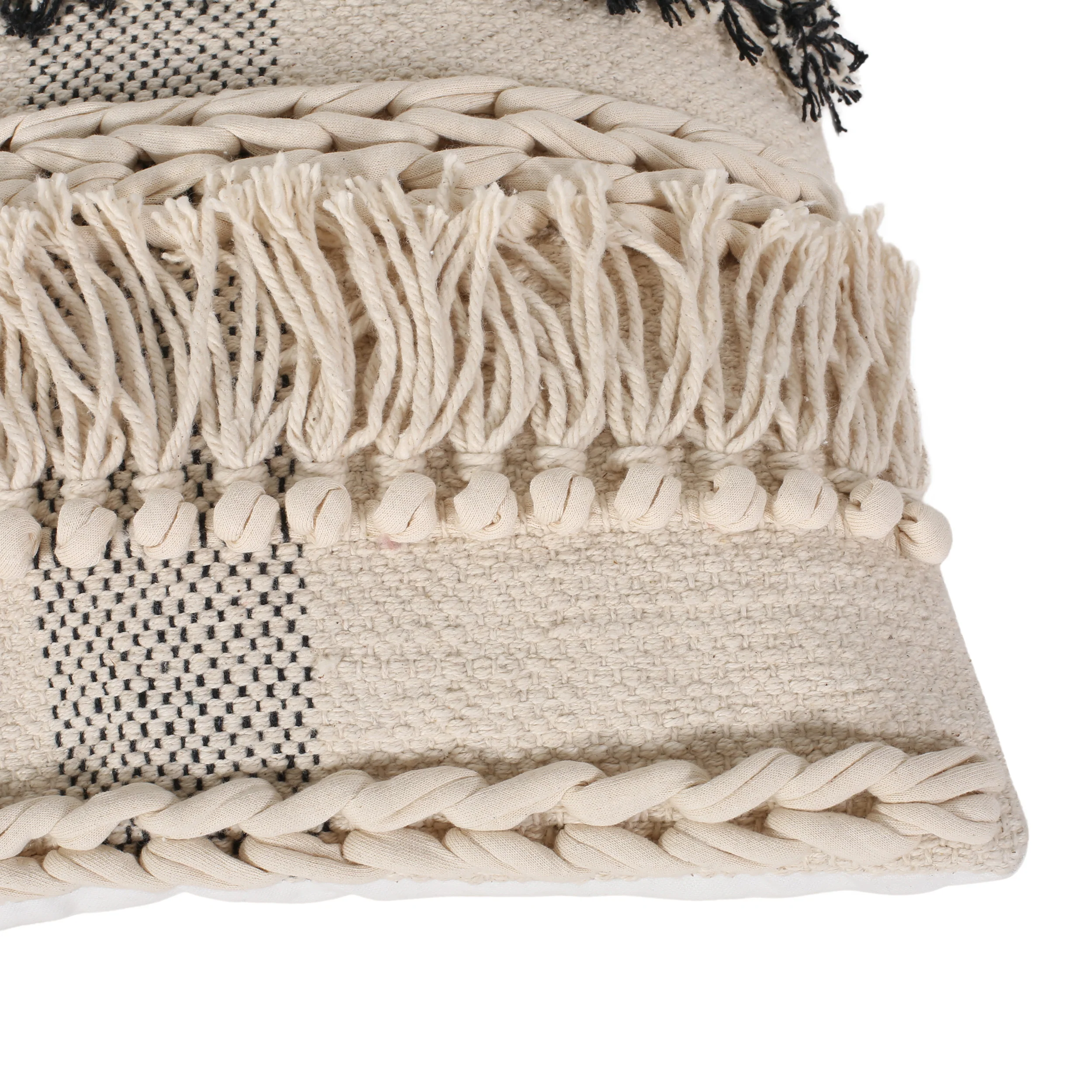 Stella Boho Cotton Pillow Cover - furnishings