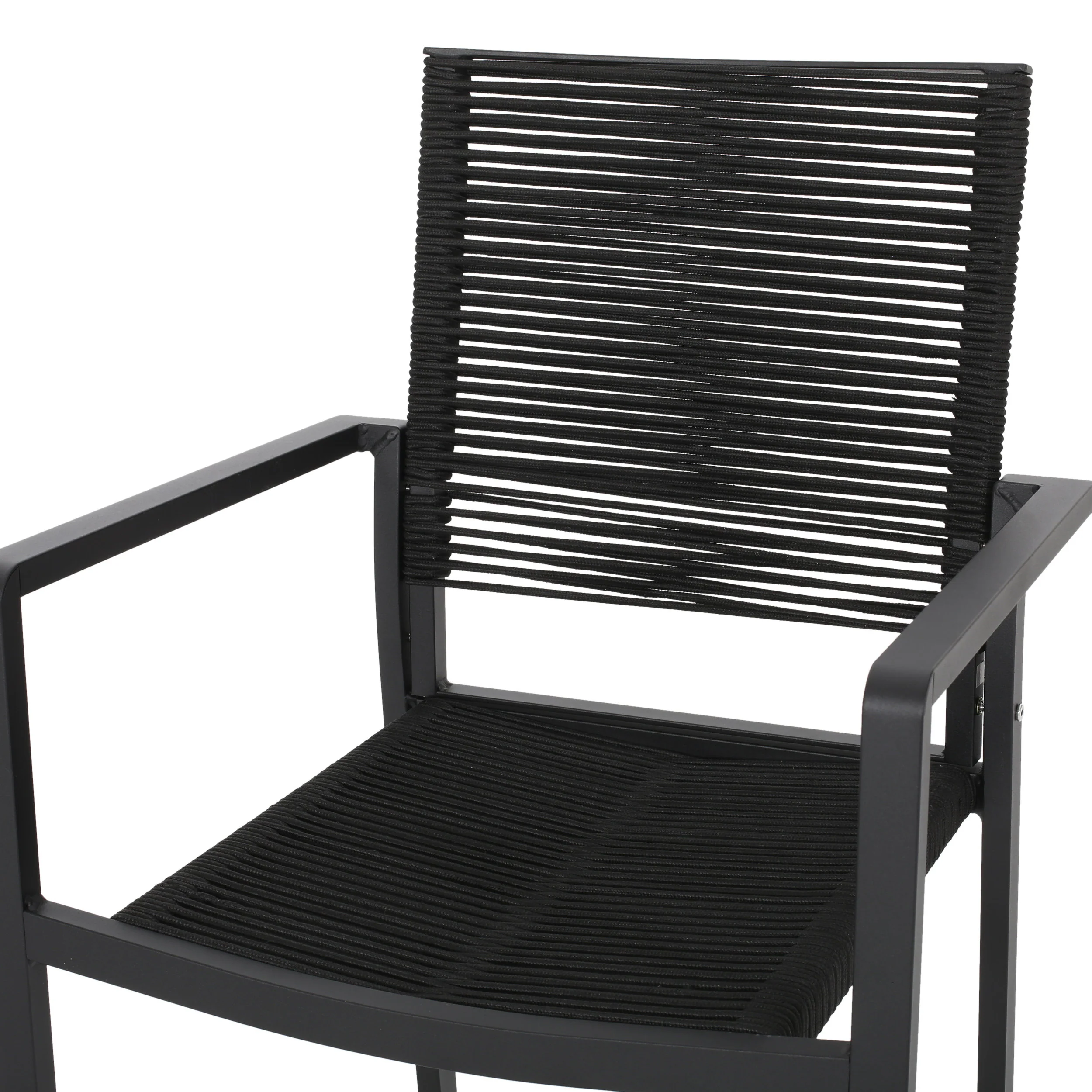 Aicha 6 Seater Aluminum Dining Set - furnishings