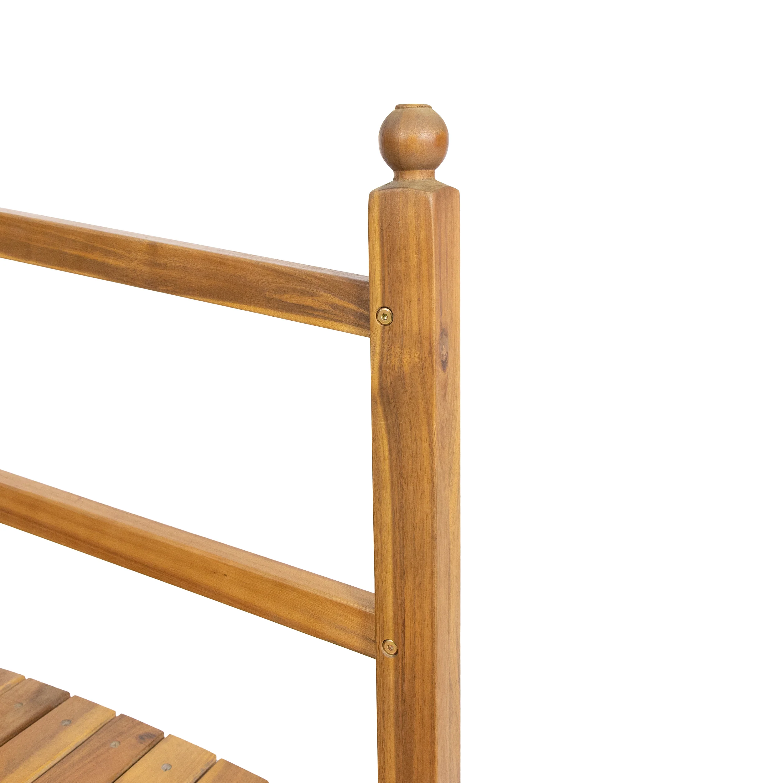 Schley Outdoor Acacia Wood Bridge - furnishings