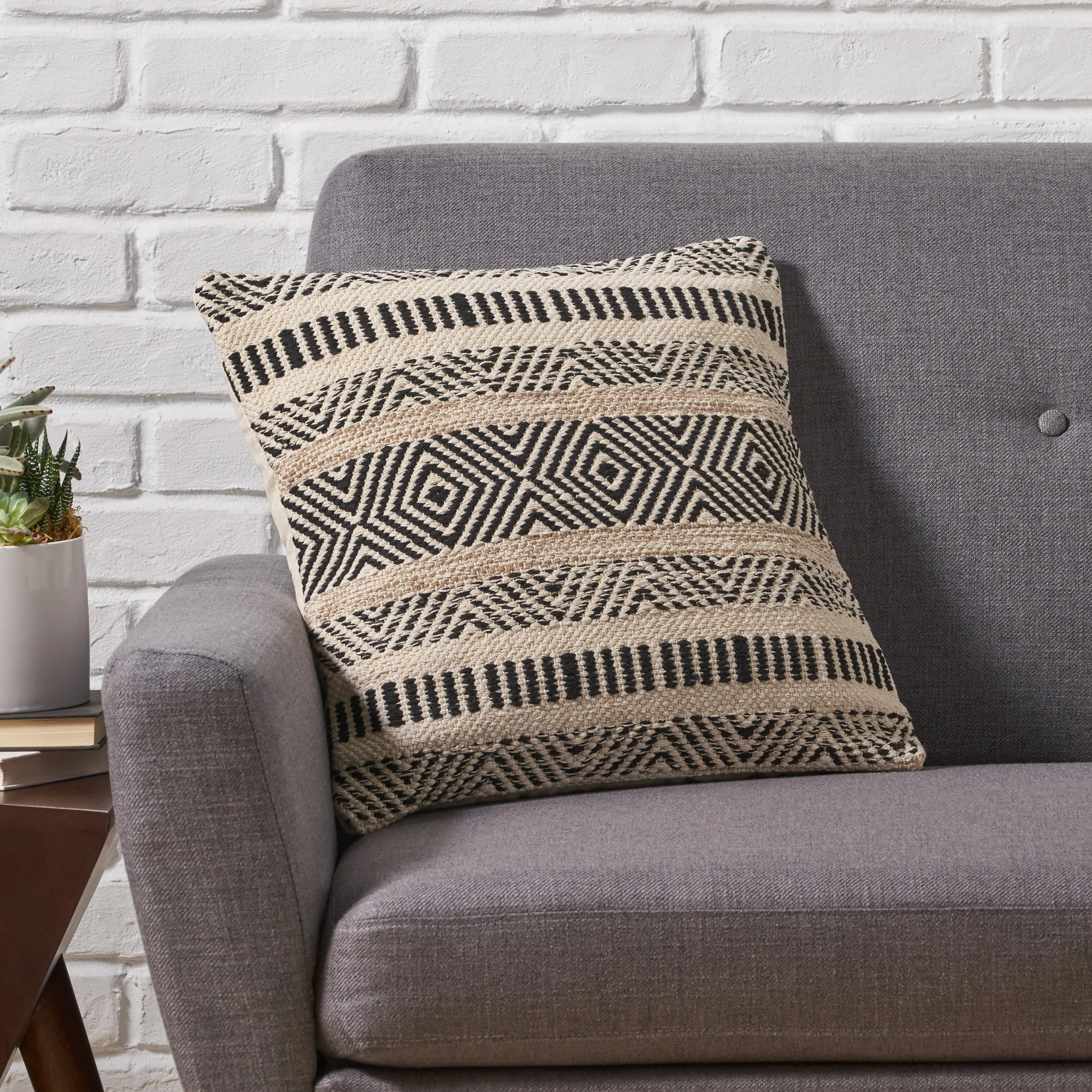 Tannen Boho Cotton Pillow Cover - furnishings