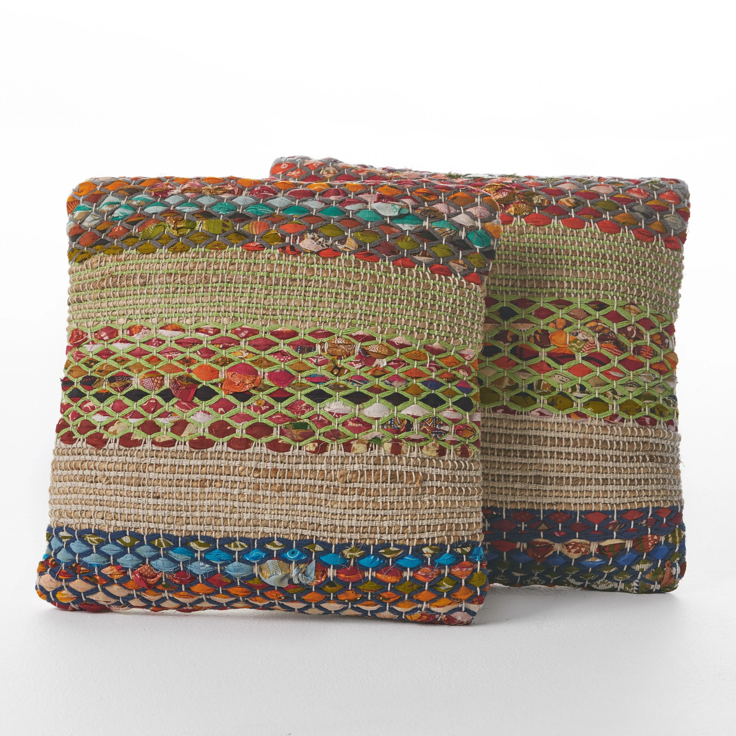 Layson Handcrafted Boho Fabric Pillow - furnishings
