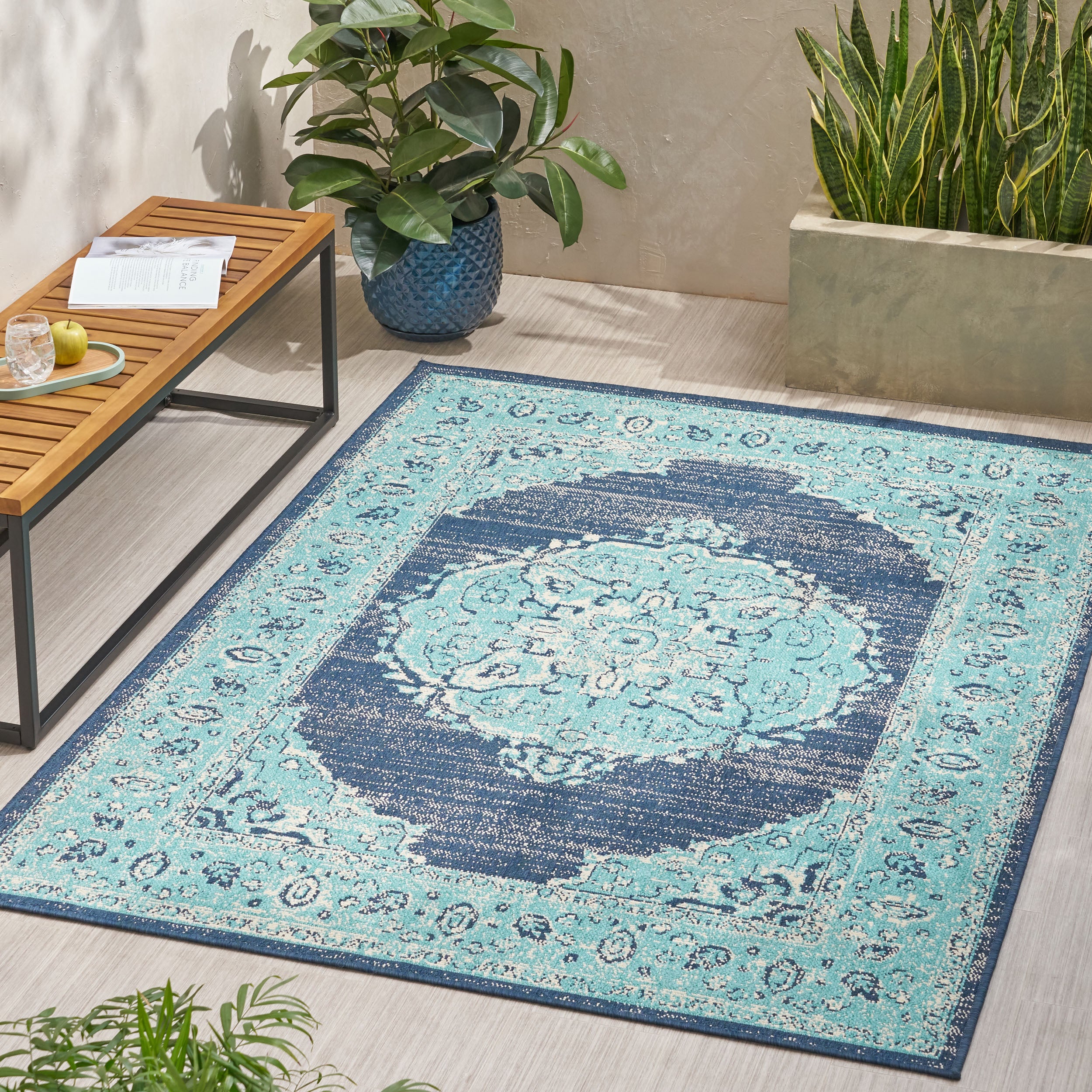 Oxbow Indoor/Outdoor Area Rug - furnishings