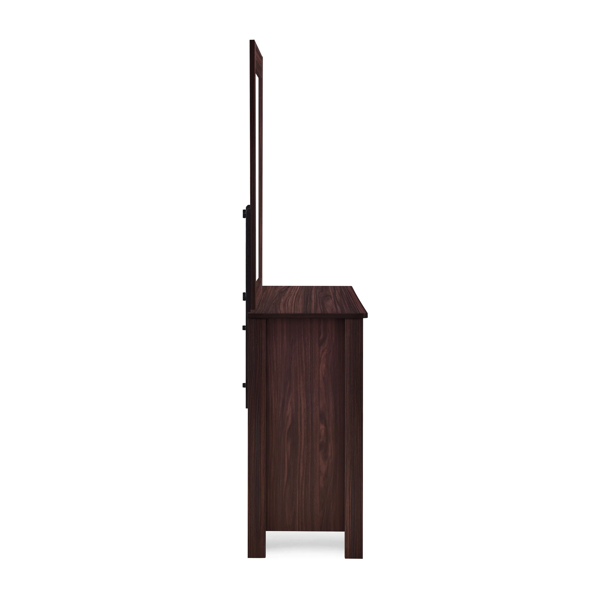 Titeca Contemporary 6 Drawer Vanity Dresser with Square Mirror - furnishings