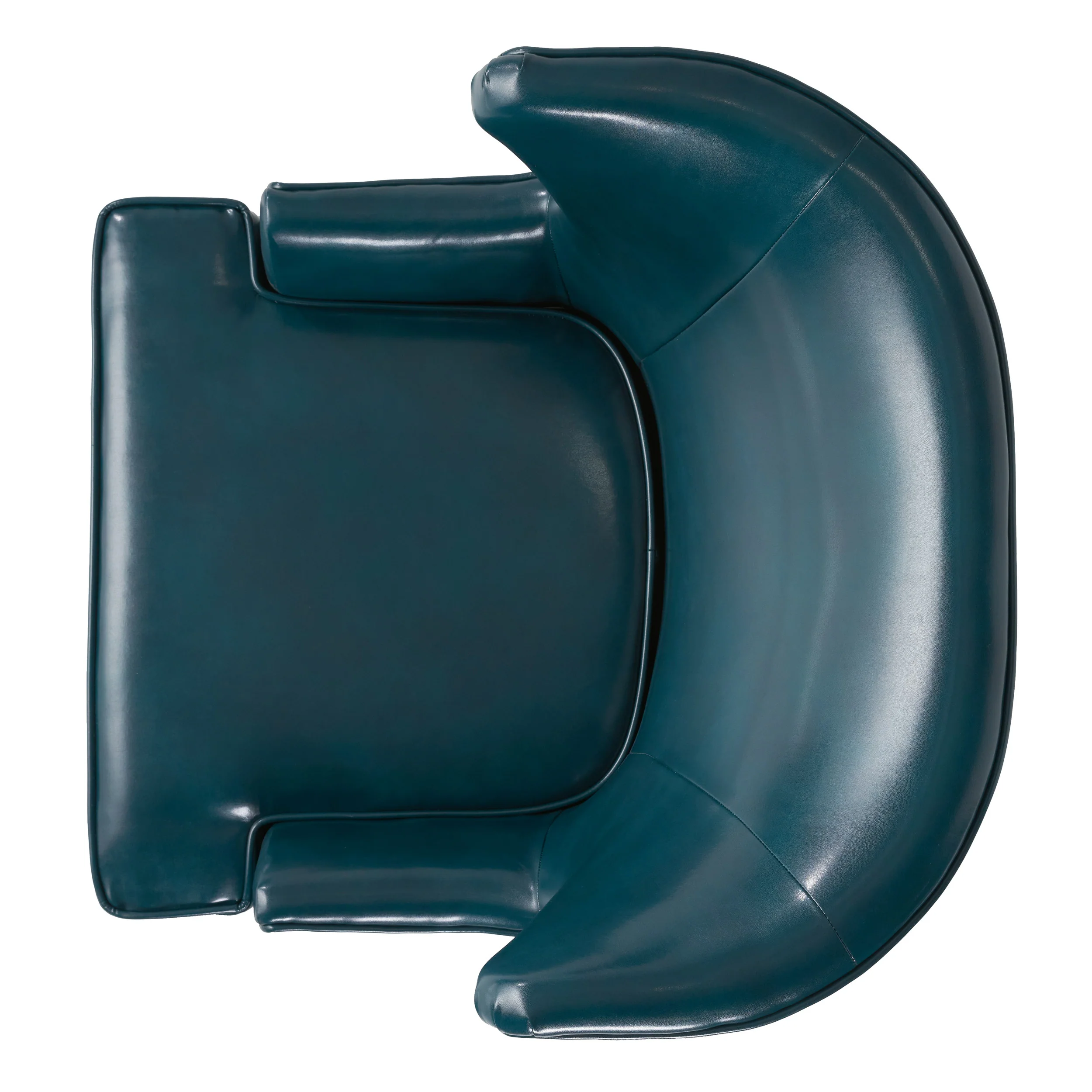 Jameson Leather High Back Wingback Armchair - furnishings