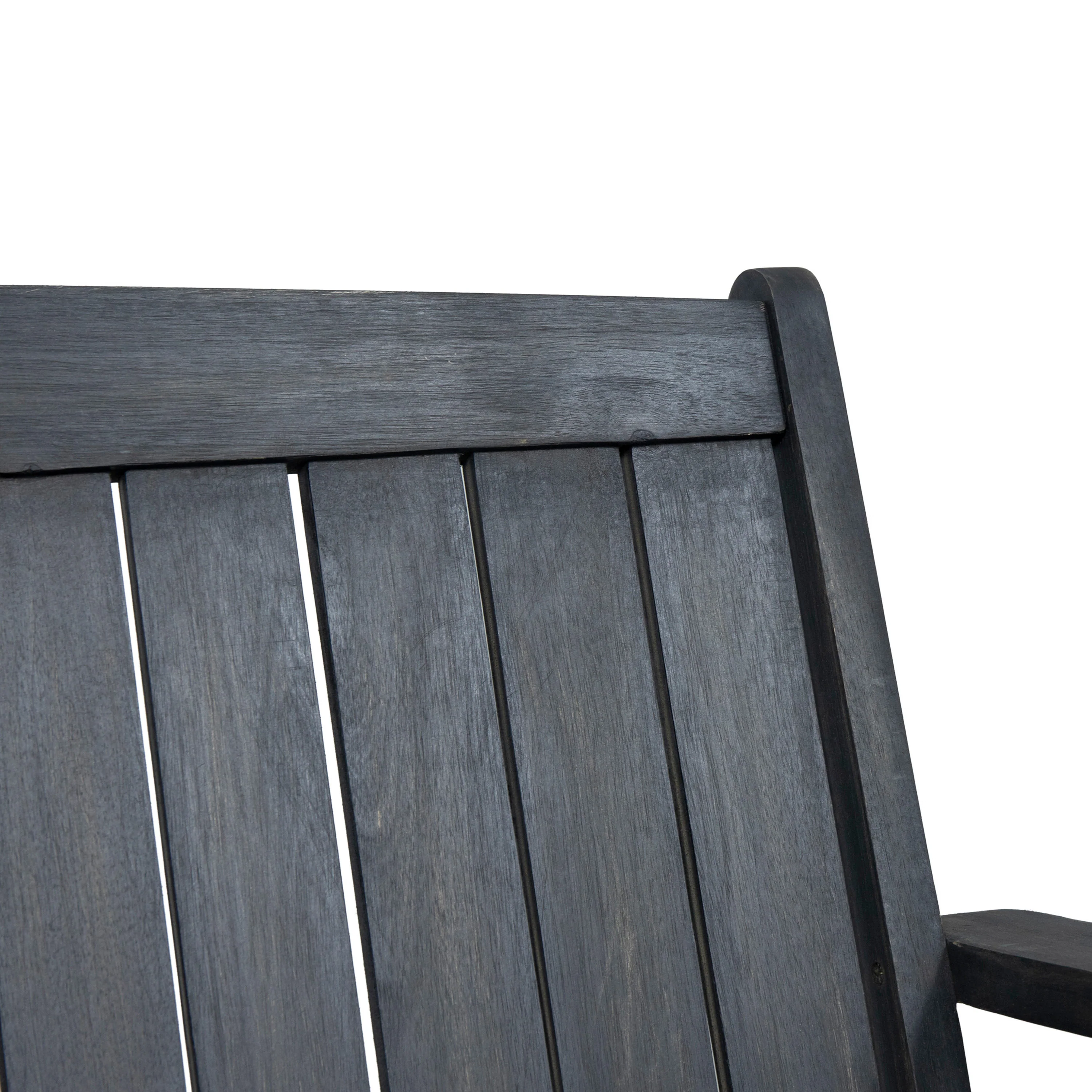 Lilith Outdoor Aacia Wood Porch Swing - furnishings
