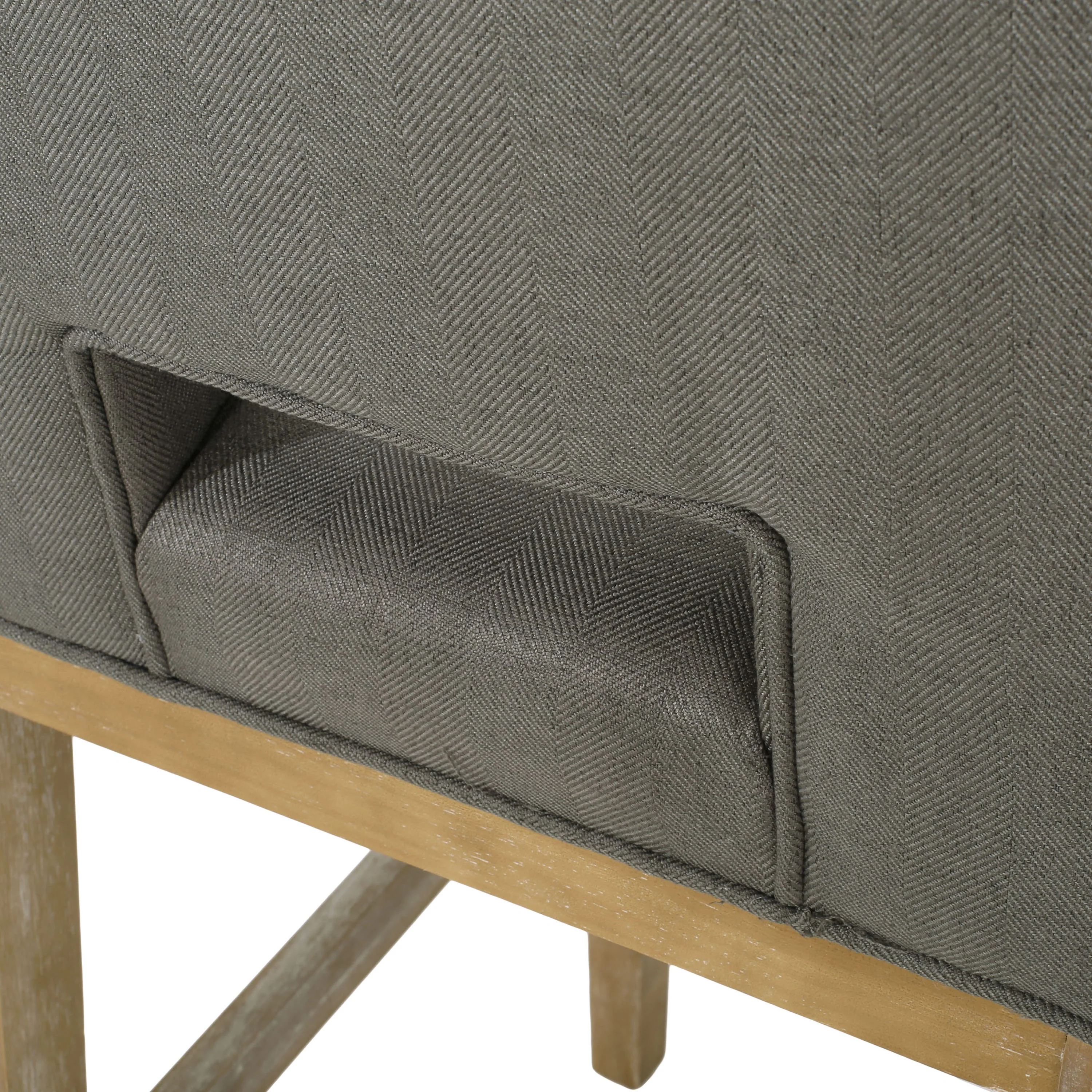 Kiara Contemporary Fabric Upholstered 27 Inch Counter Stools (Set of 2) - furnishings