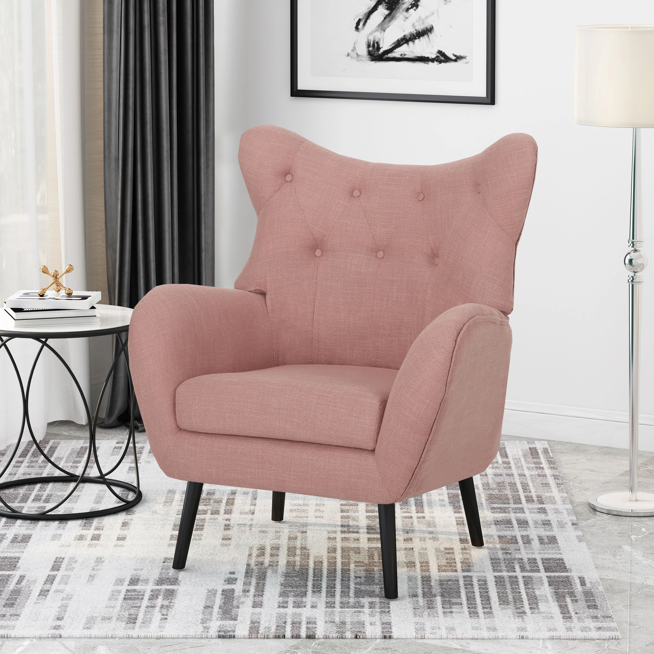 Leyland Fabric Accent Chair - furnishings
