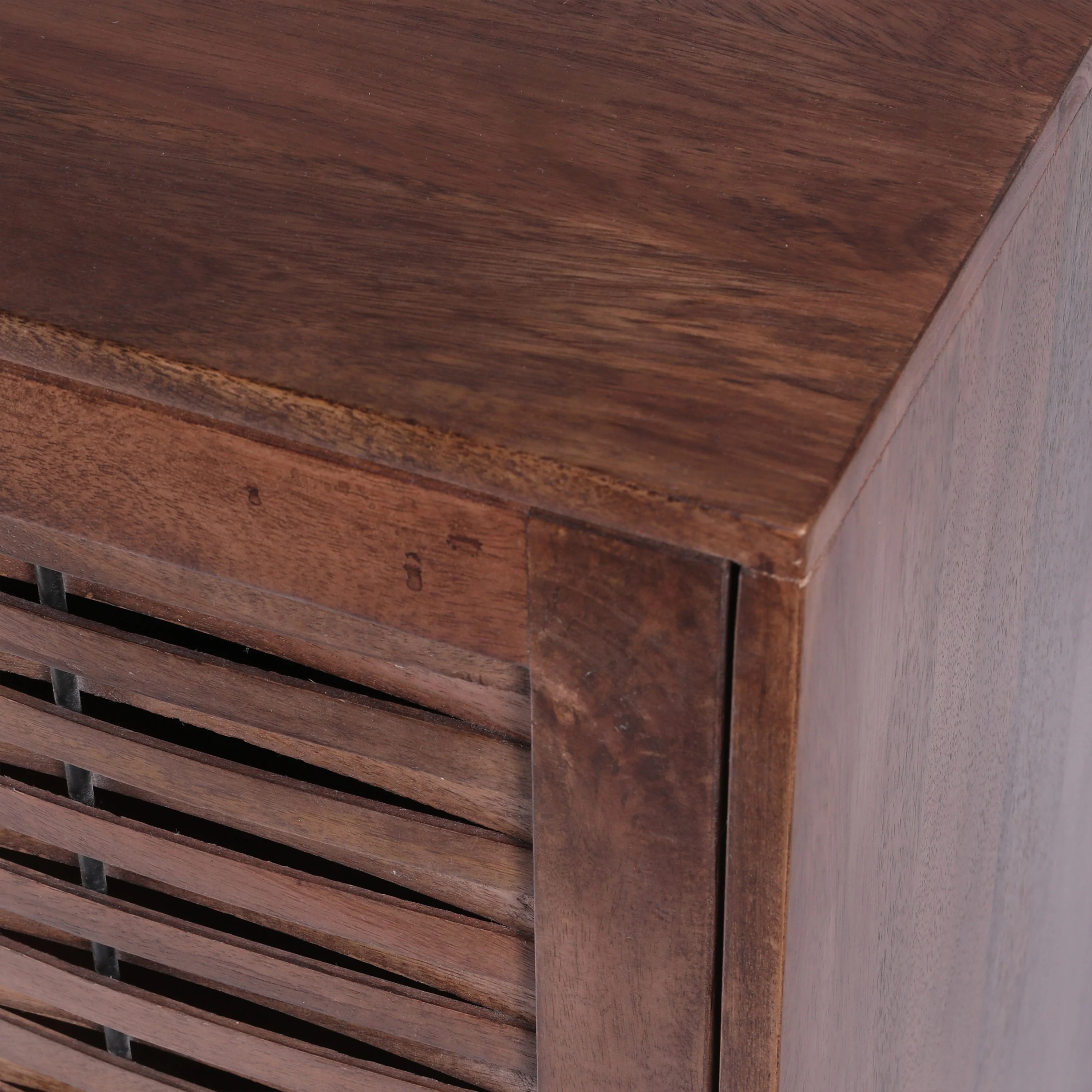 Upson Handcrafted Boho Mango Wood 2 Door Sideboard - furnishings