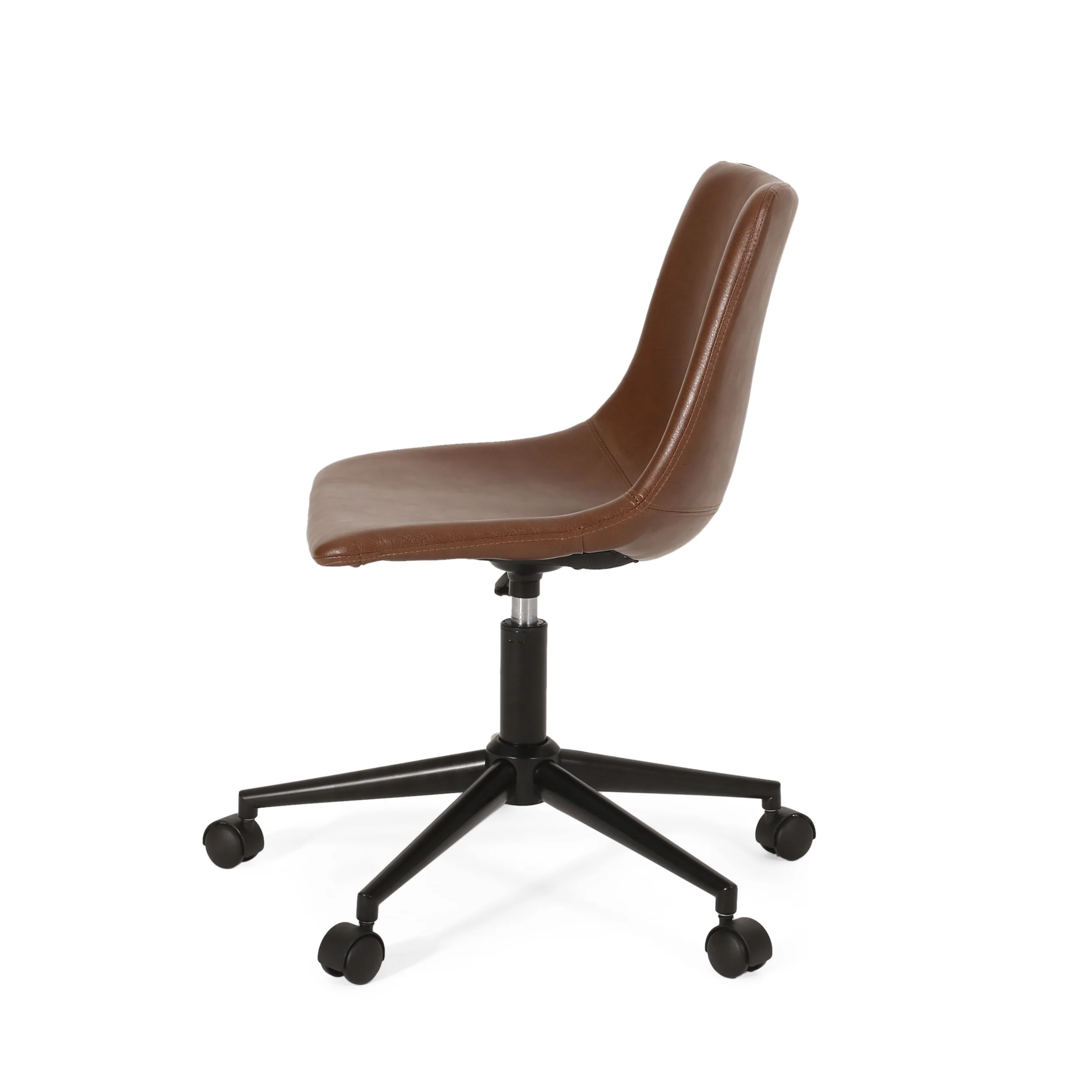Enger Contemporary Upholstered Swivel Office Chair with Rolling Casters - furnishings