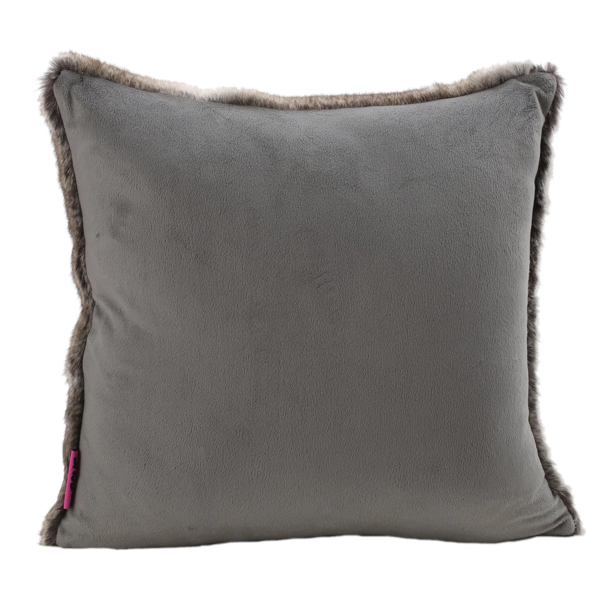 Ellison Modern Glam Faux Fur Throw Pillow - furnishings
