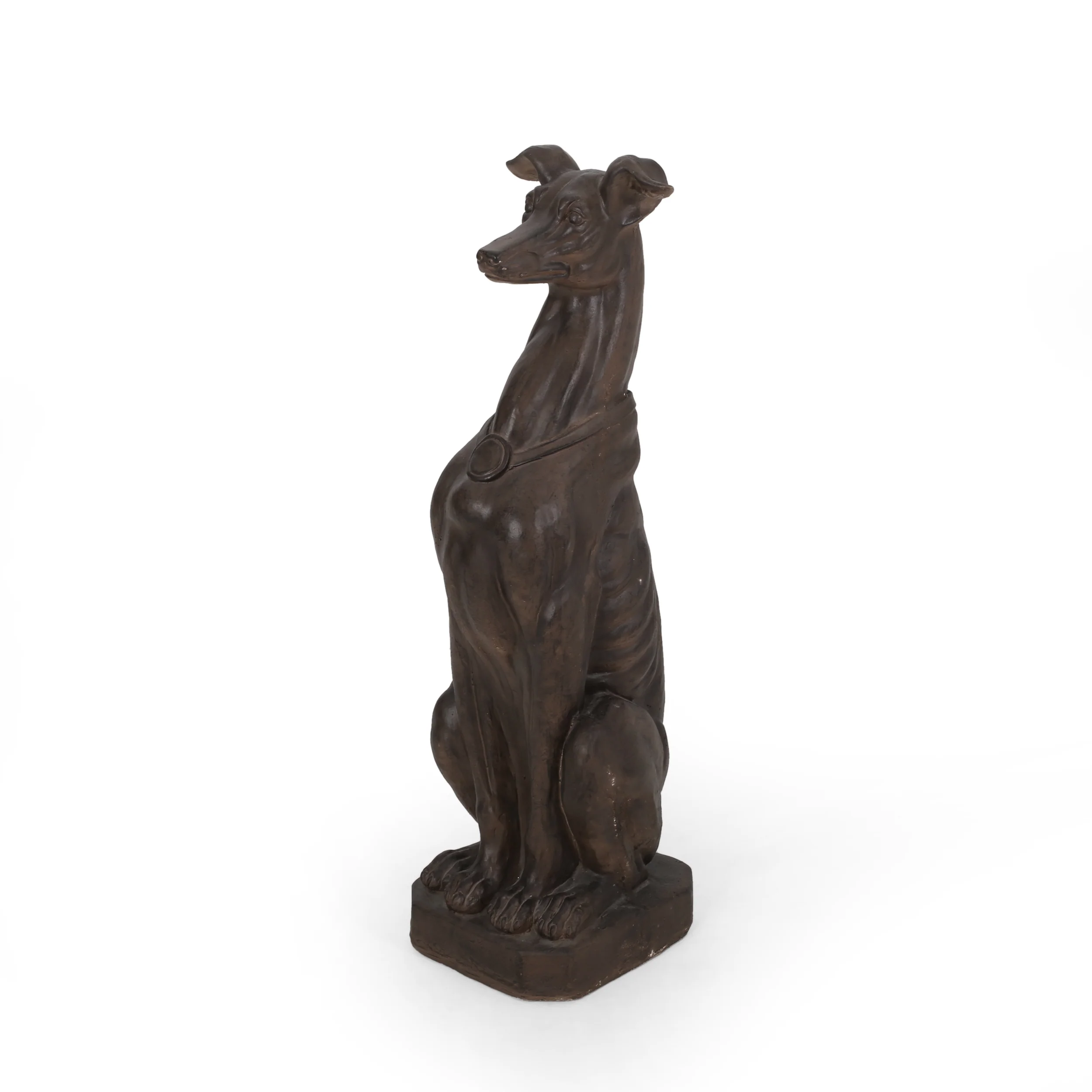 Mariely Greyhound Dog Statue - furnishings