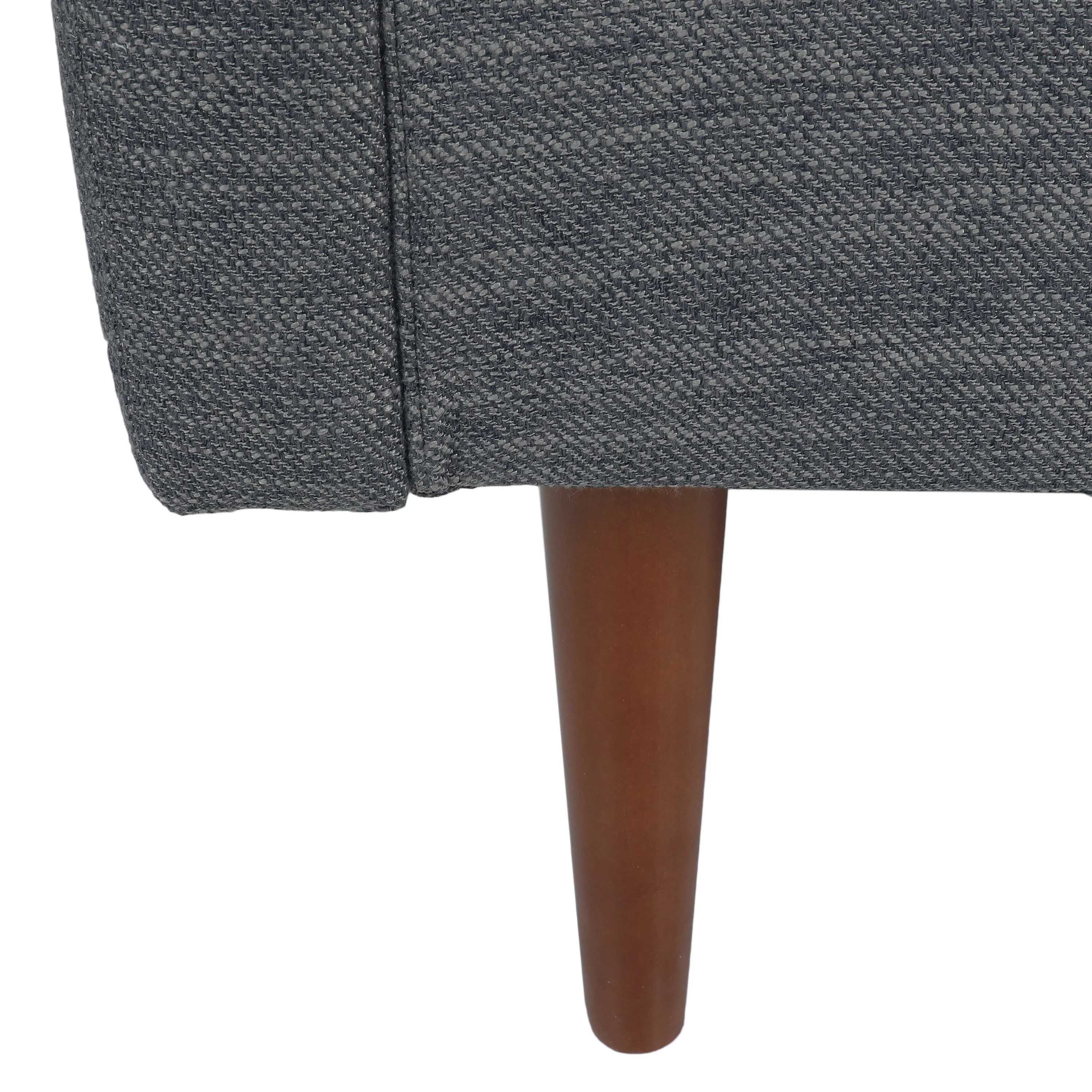 Ashuelot Mid Century Modern Fabric Tufted Club Chair with Accent Pillows - furnishings