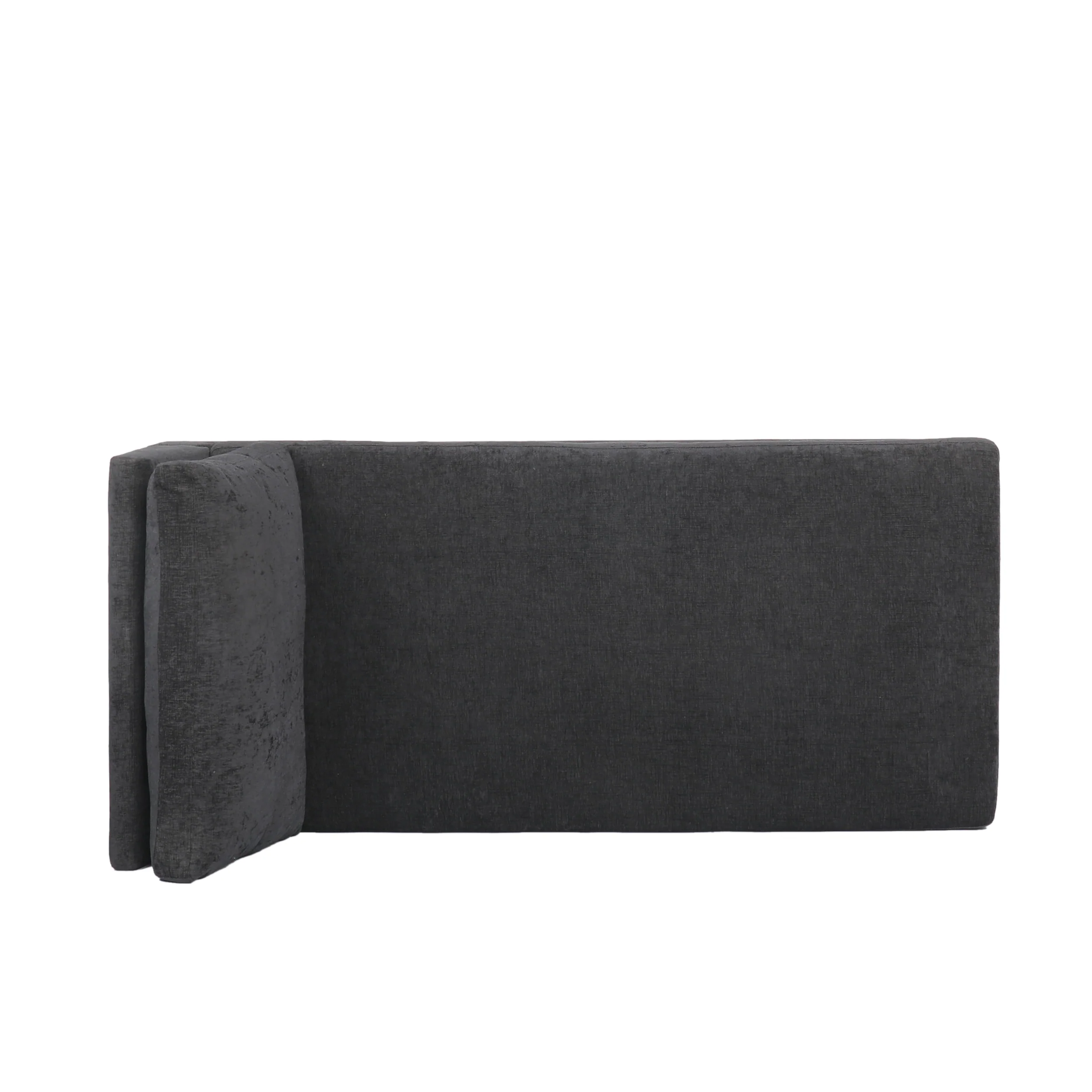 Makenleigh Contemporary Fabric Chaise Lounge - furnishings