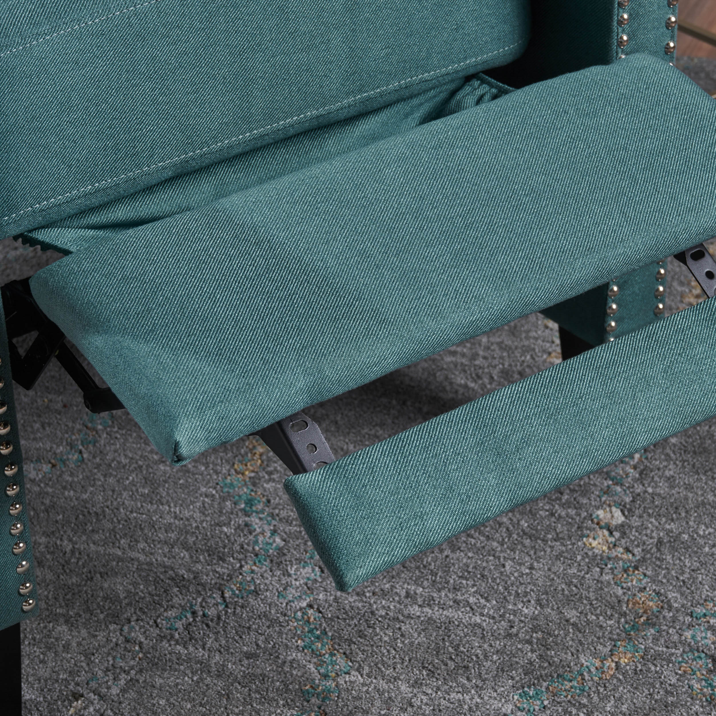 Izaak Tufted Back Fabric Recliner Chair - furnishings
