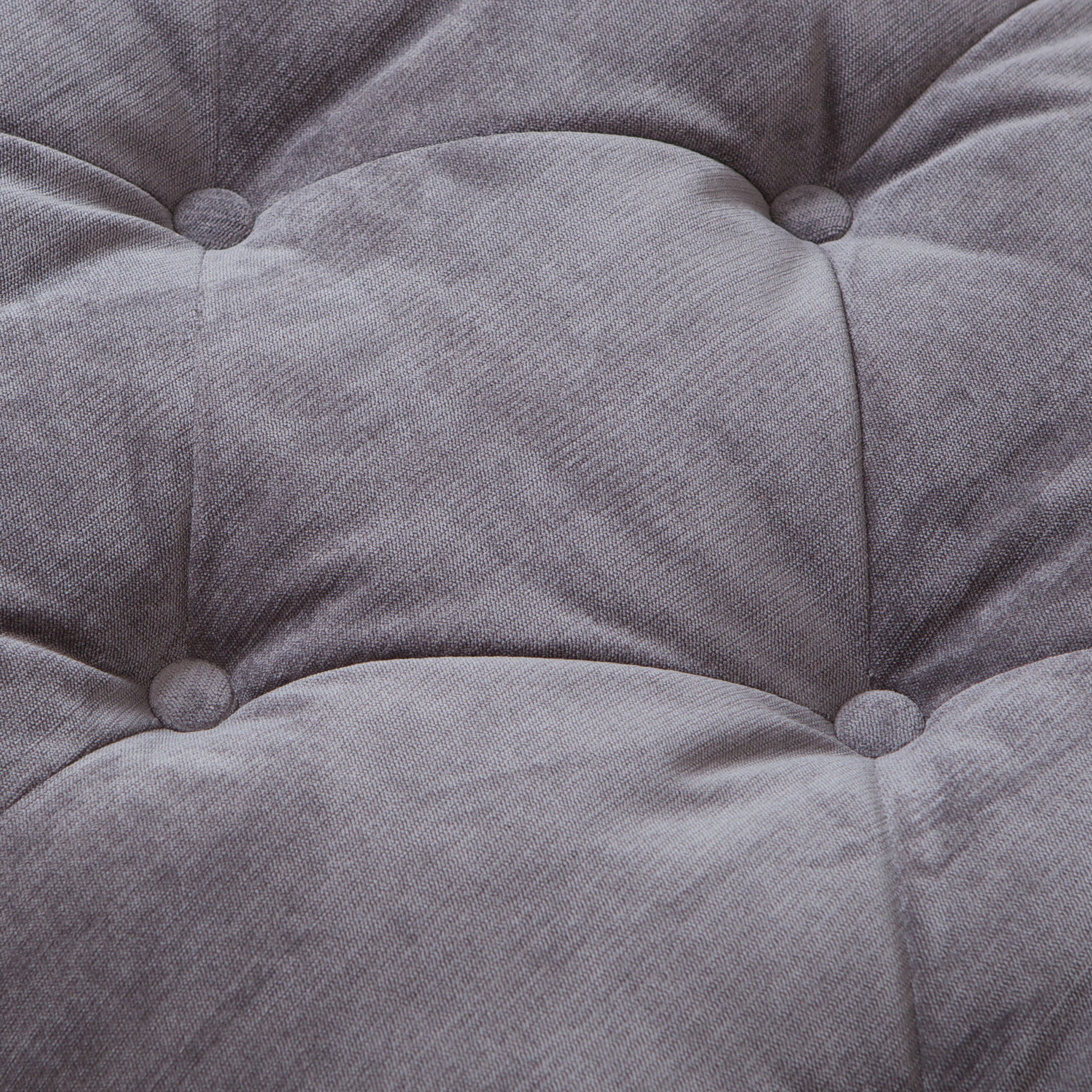 Cordoba Button Tufted Velvet Ottoman Footstool - furnishings