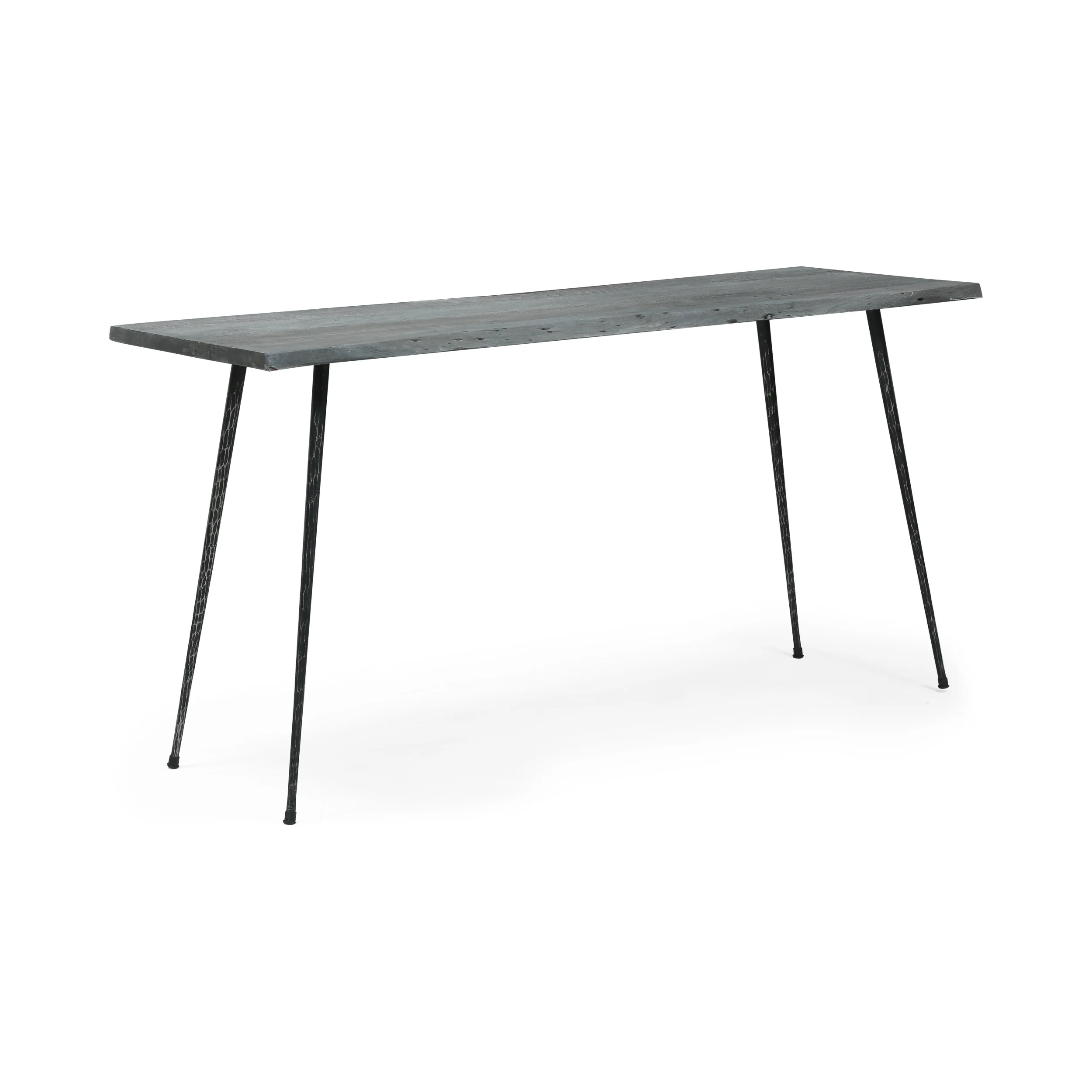Hamer Handcrafted Modern Industrial Acacia Wood Console Table - furnishings