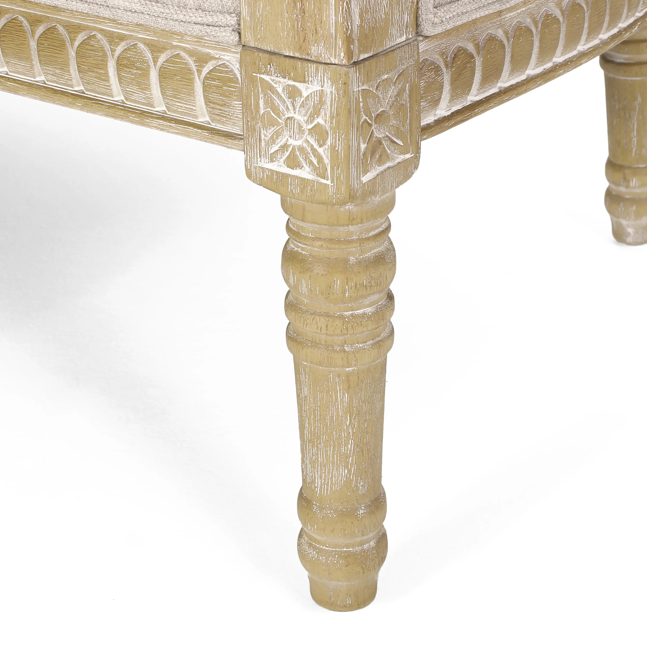 Alton French Country Fabric Upholstered Loveseat - furnishings